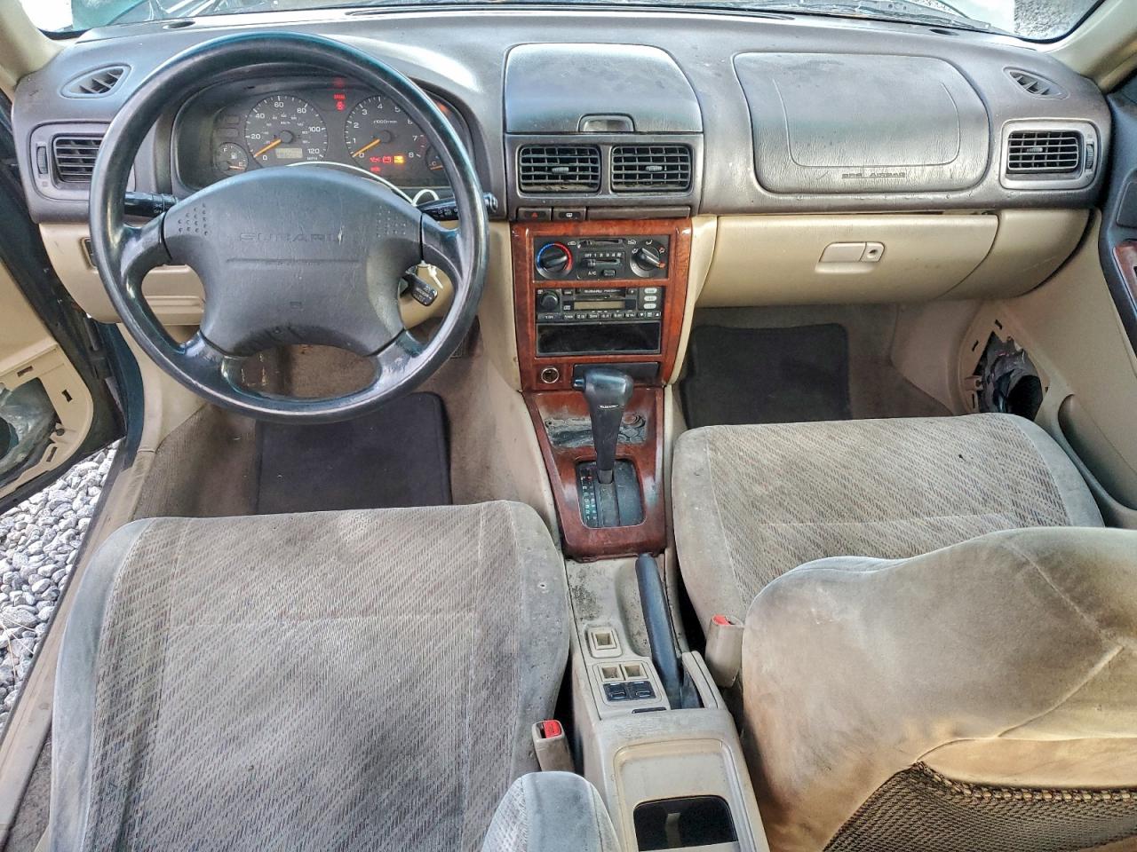 1999 Subaru Forester S Green vin: JF1SF6552XH715880