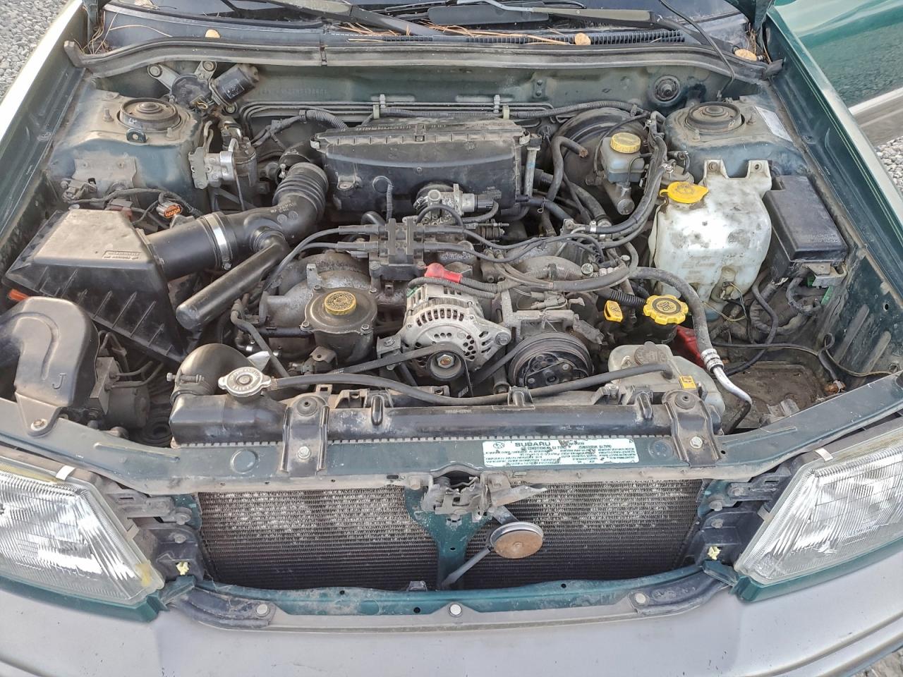 1999 Subaru Forester S Green vin: JF1SF6552XH715880