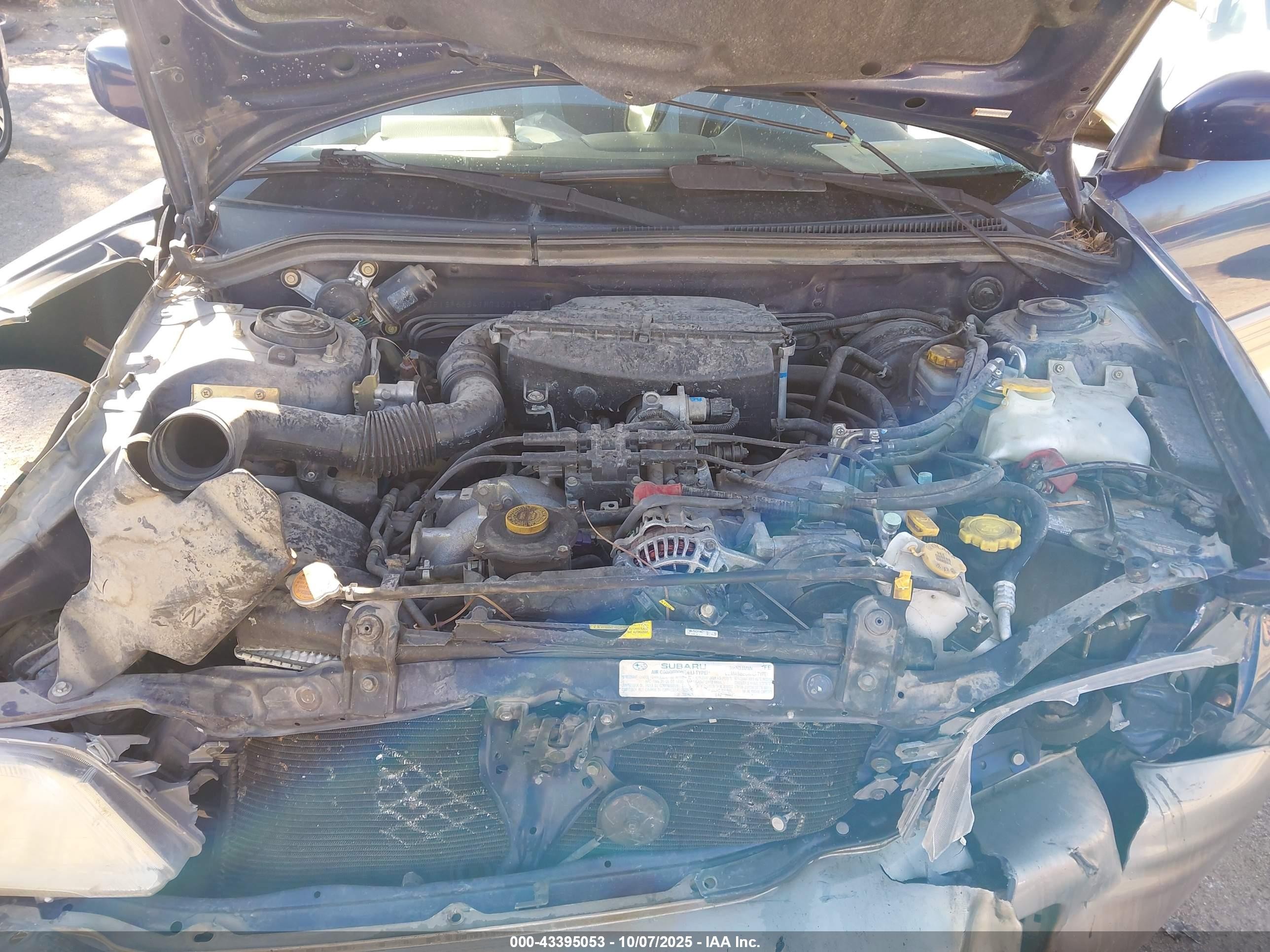 2001 Subaru Forester S Синий vin: JF1SF65541H735734