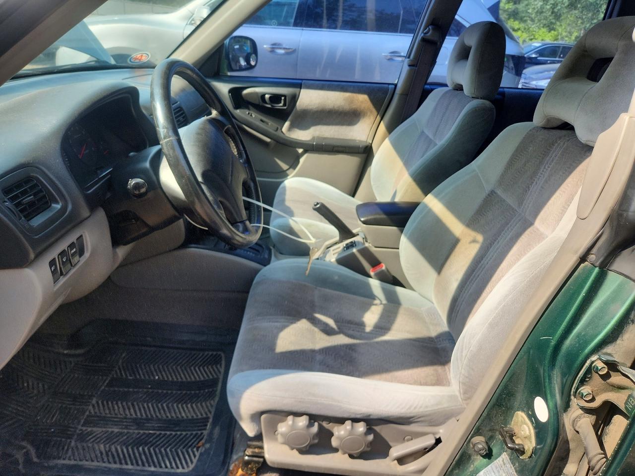 2002 Subaru Forester S Green vin: JF1SF65552H709712
