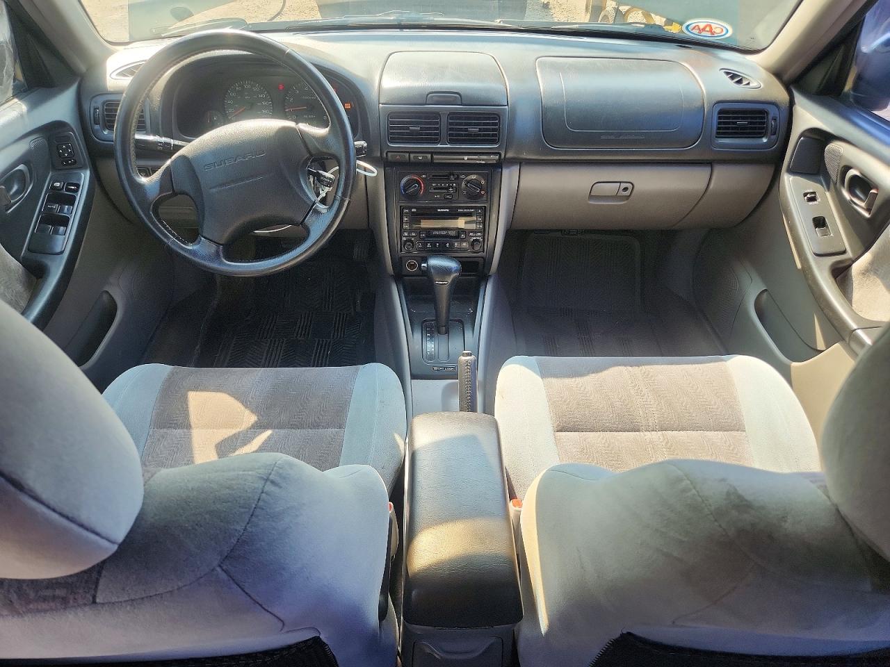 2002 Subaru Forester S Green vin: JF1SF65552H709712