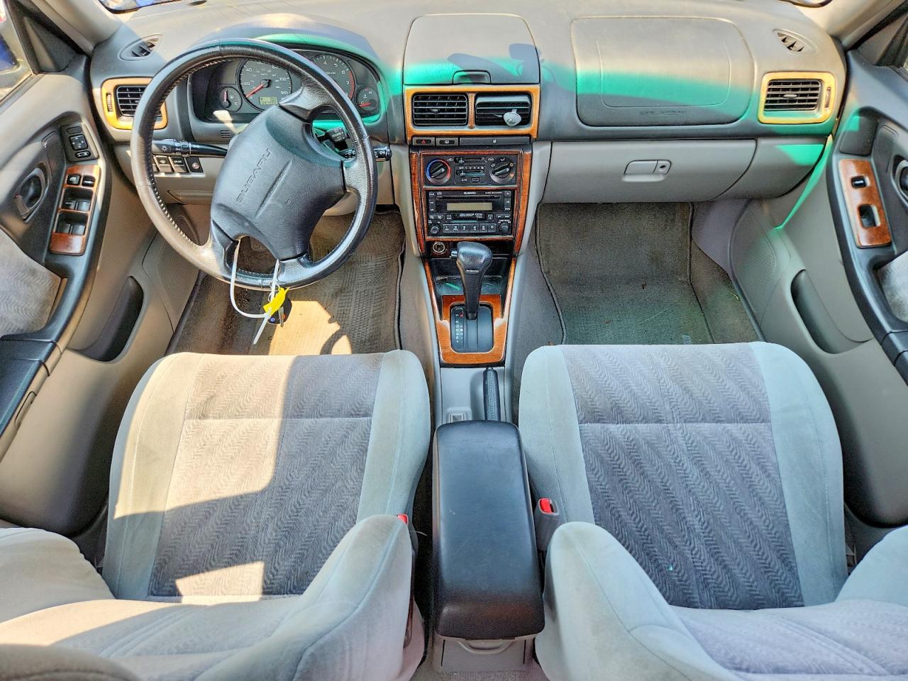 2002 Subaru Forester S Blue vin: JF1SF65552H734240