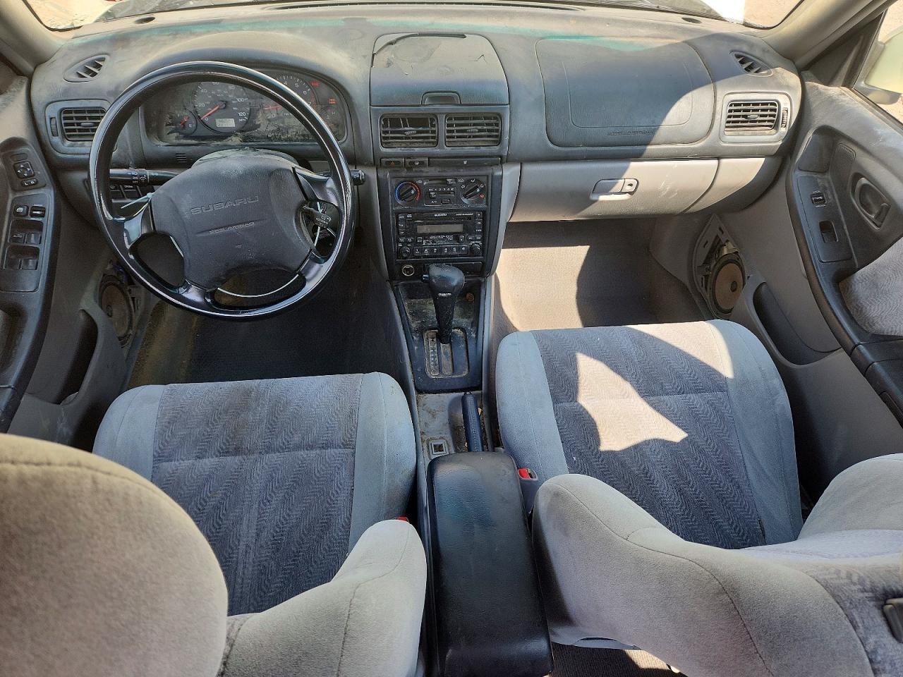 2002 Subaru Forester S Green vin: JF1SF65552H738062