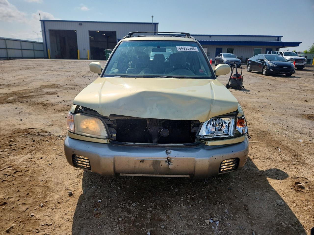2002 Subaru Forester S Green vin: JF1SF65552H738062