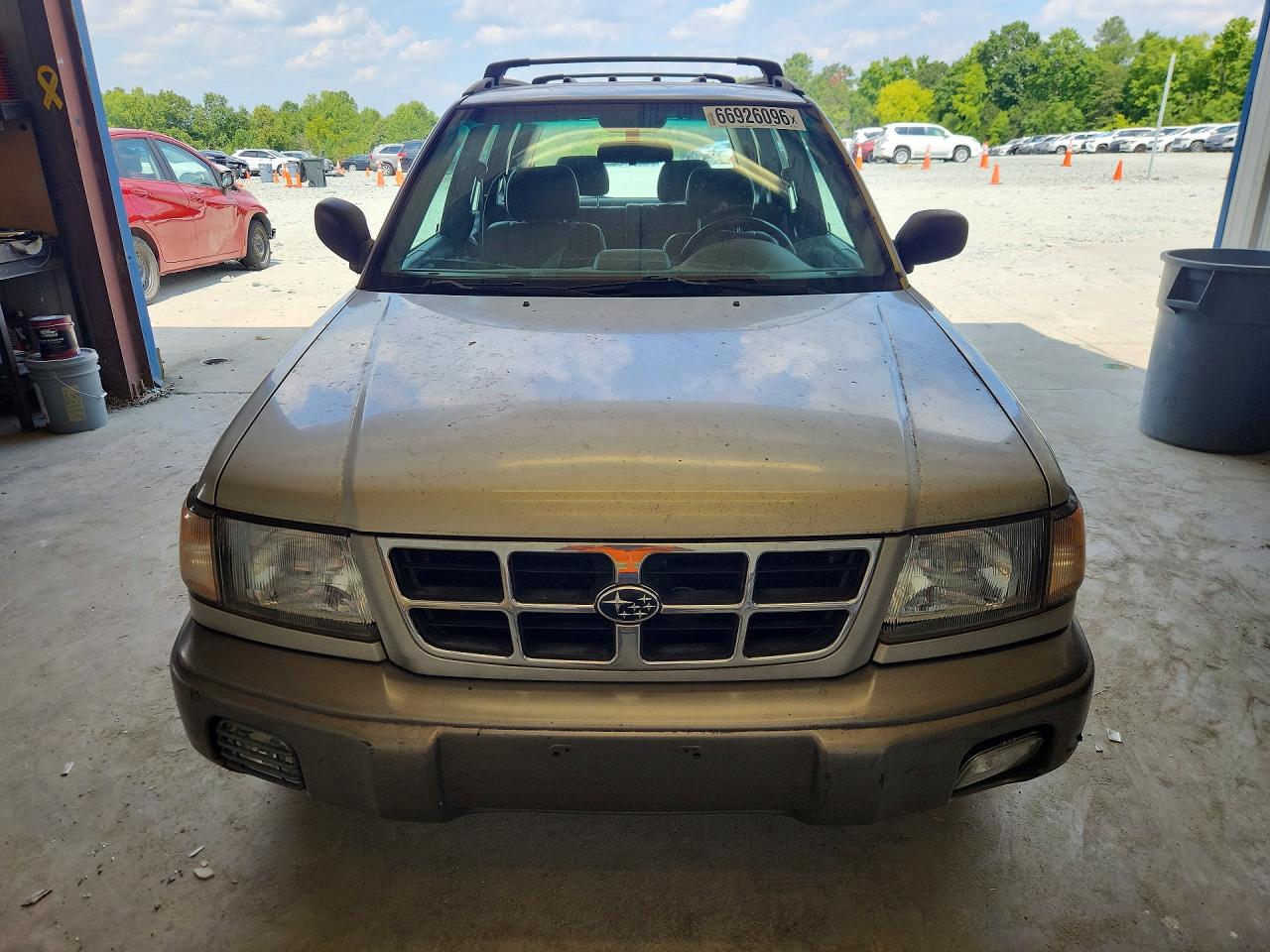 1999 Subaru Forester S Beige vin: JF1SF6556XH709693