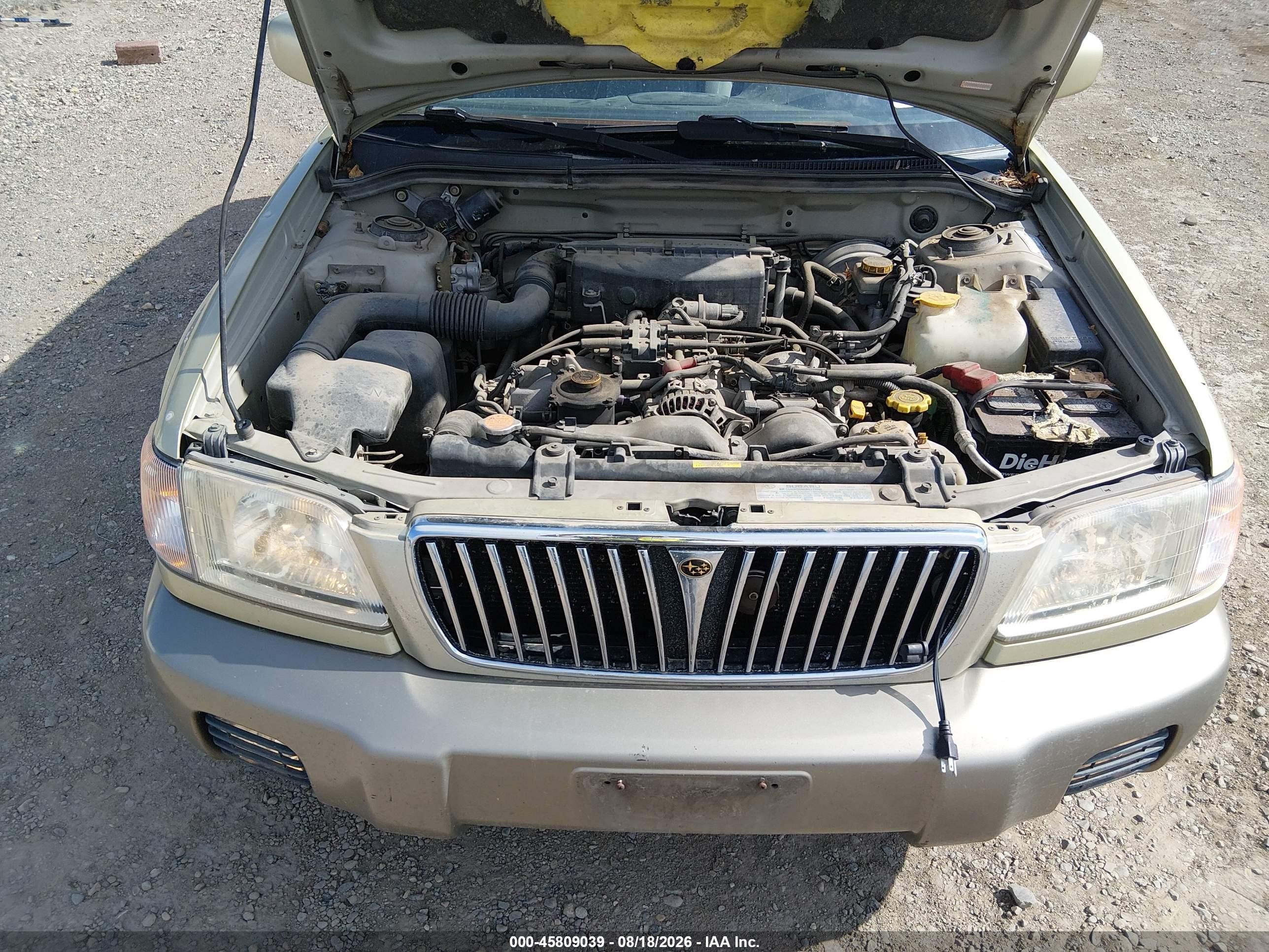2001 Subaru Forester S Gold vin: JF1SF65571H746324