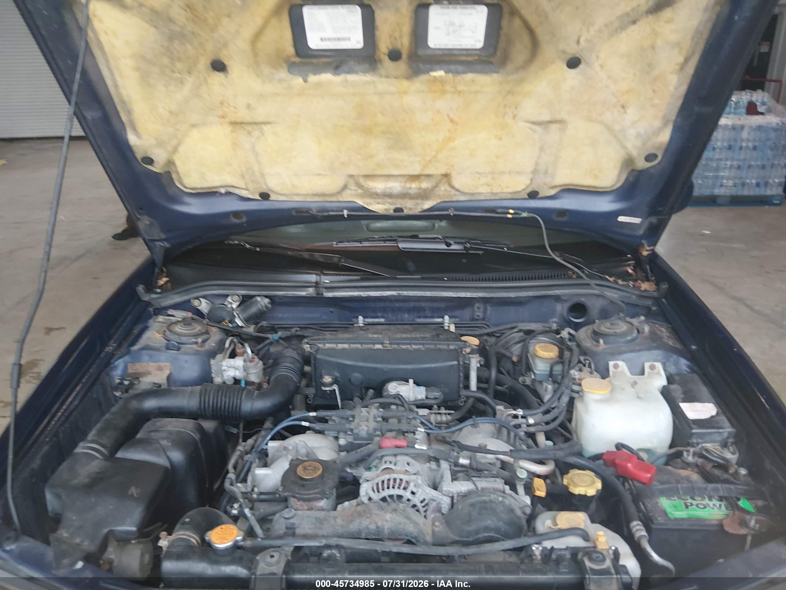 2002 Subaru Forester S Синий vin: JF1SF65572G740840