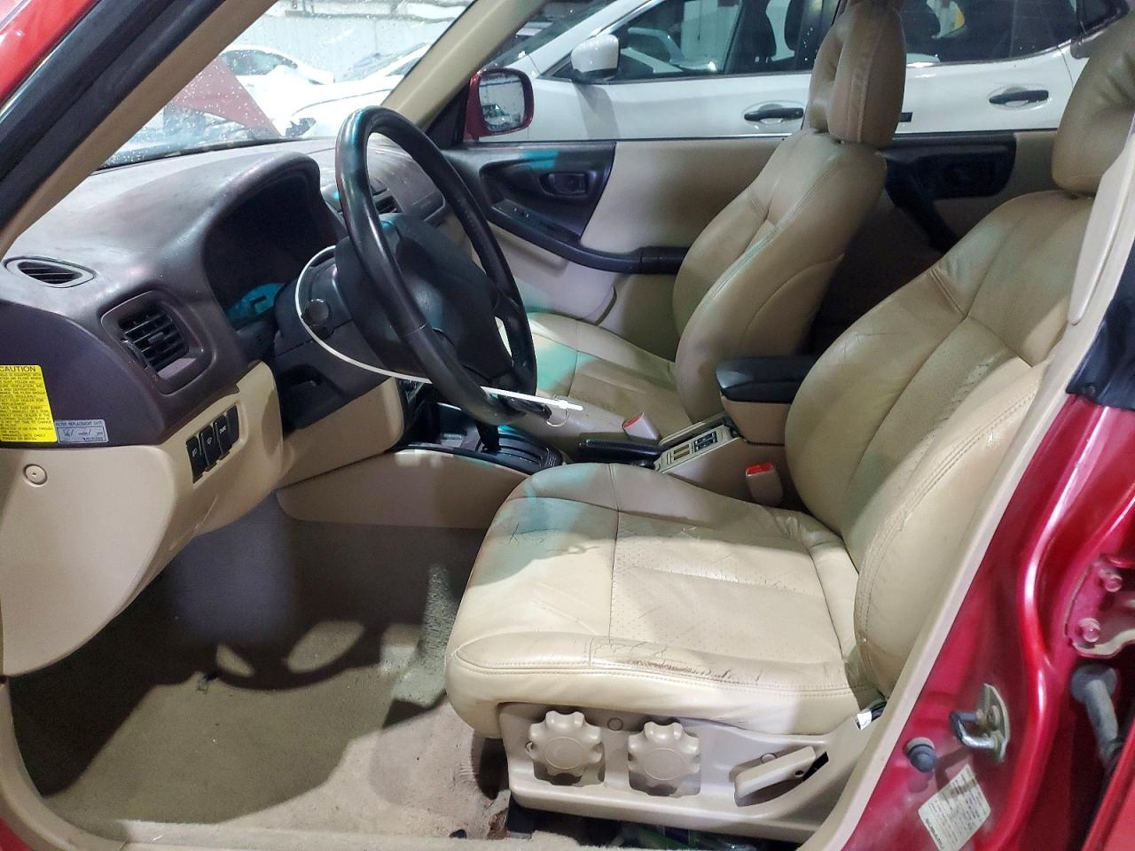 2001 Subaru Forester S Burgundy vin: JF1SF65581H745912