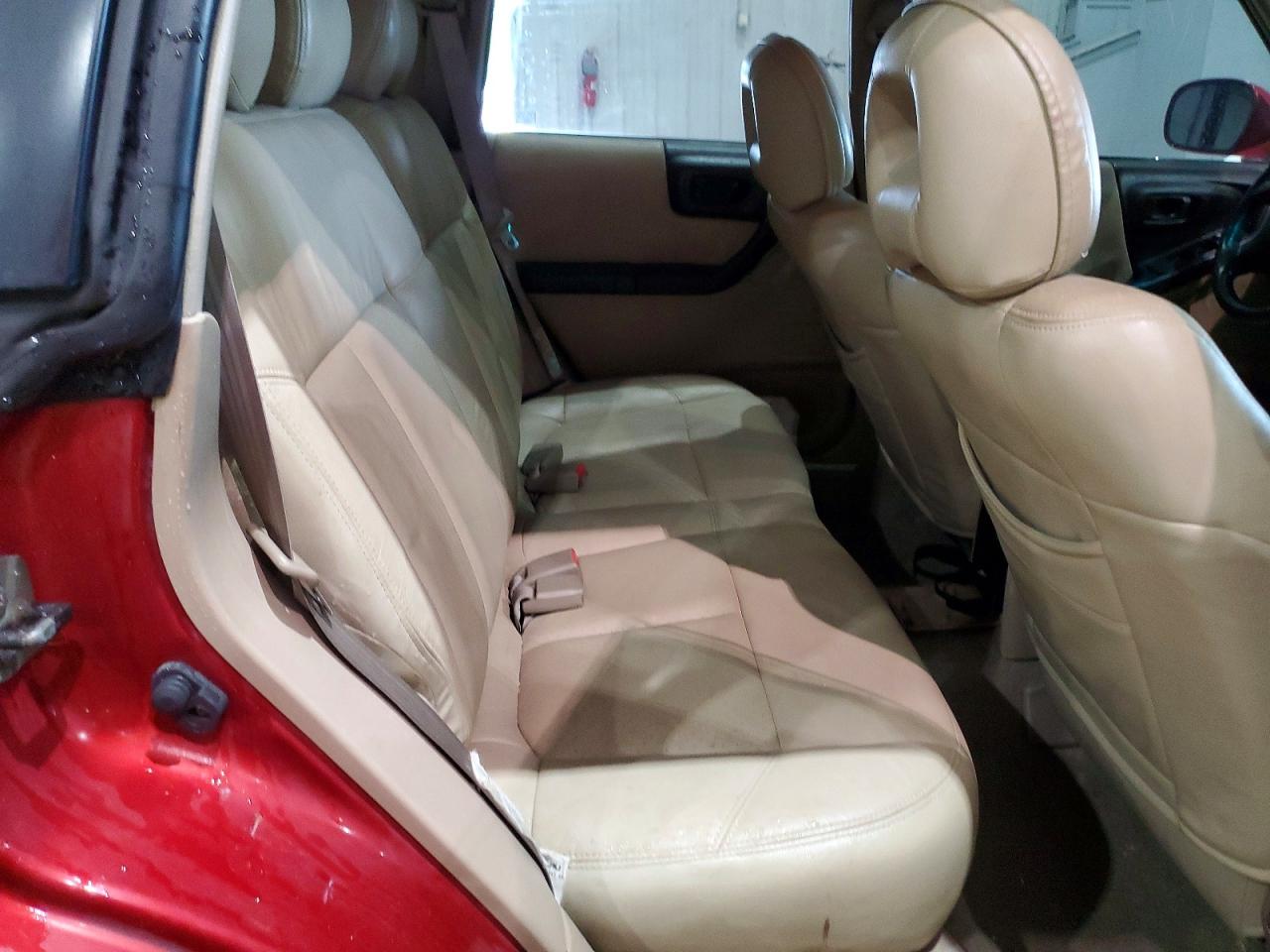 2001 Subaru Forester S Burgundy vin: JF1SF65581H745912