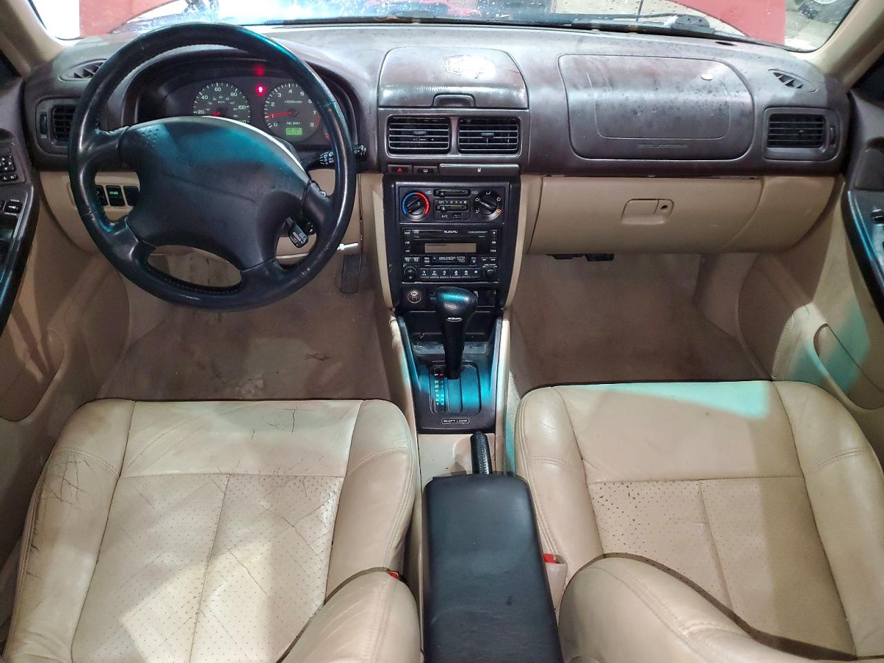 2001 Subaru Forester S Burgundy vin: JF1SF65581H745912