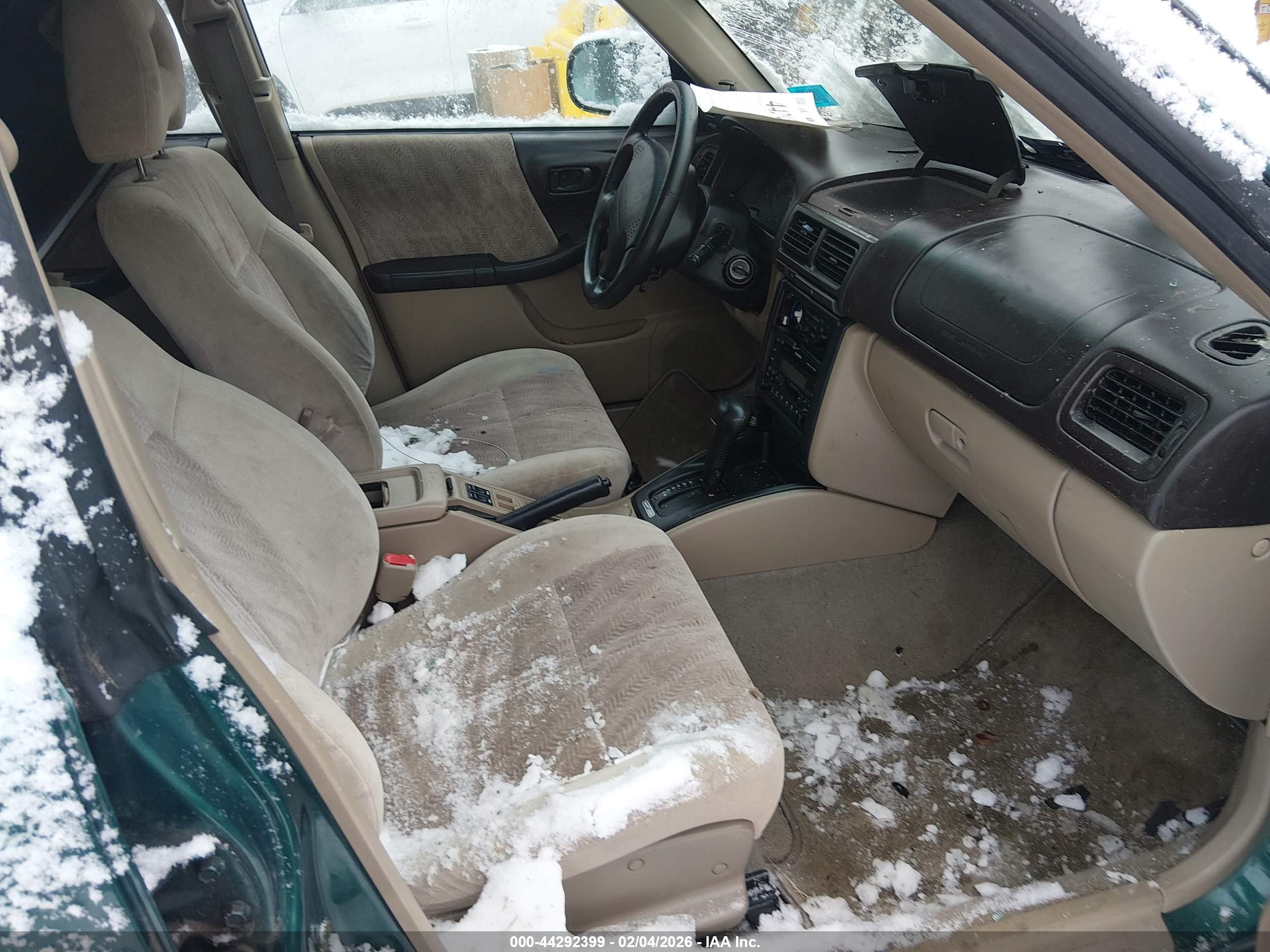 2001 Subaru Forester S Gray vin: JF1SF65591H757776
