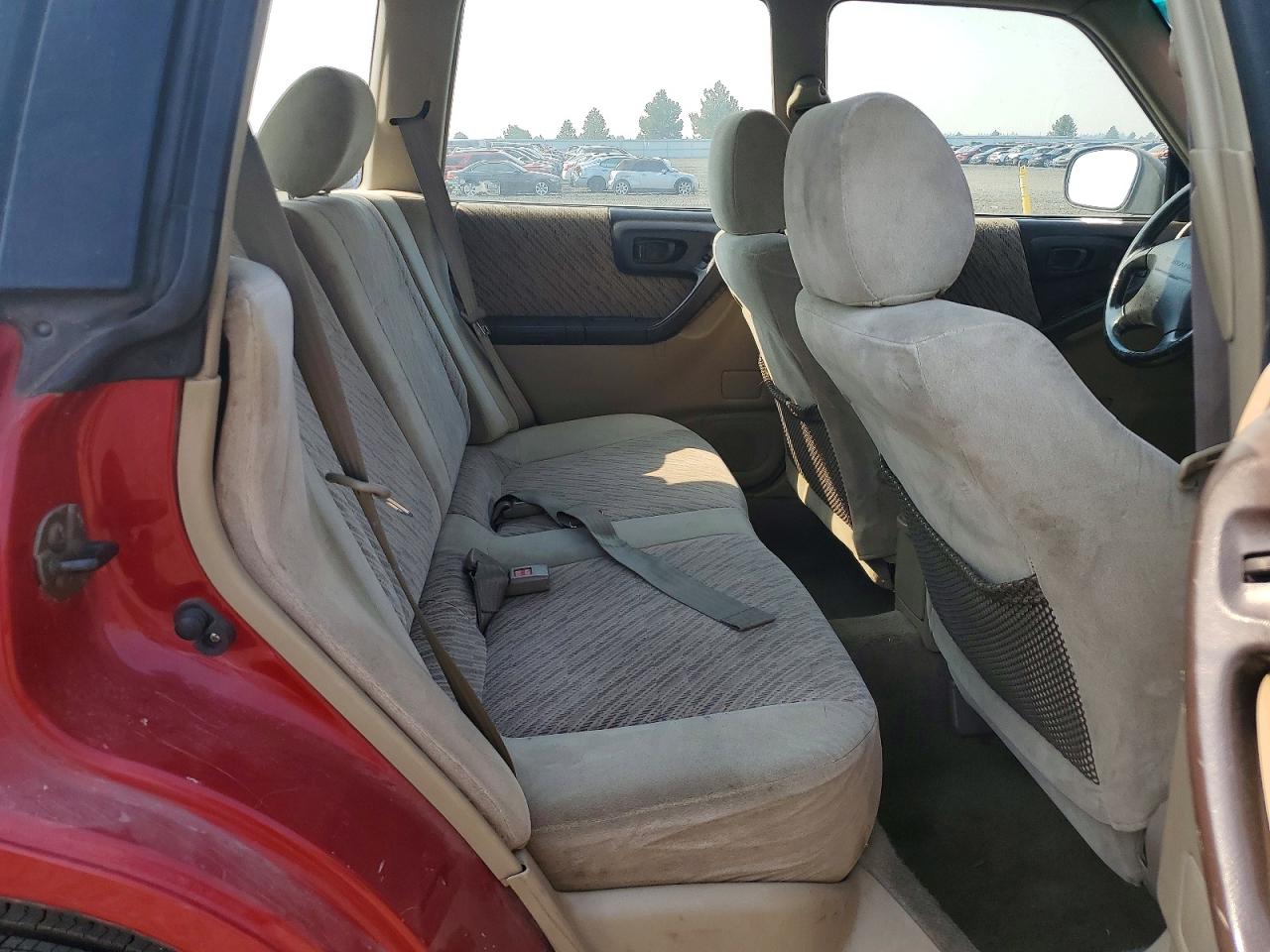 1999 Subaru Forester S Red vin: JF1SF6559XH723247