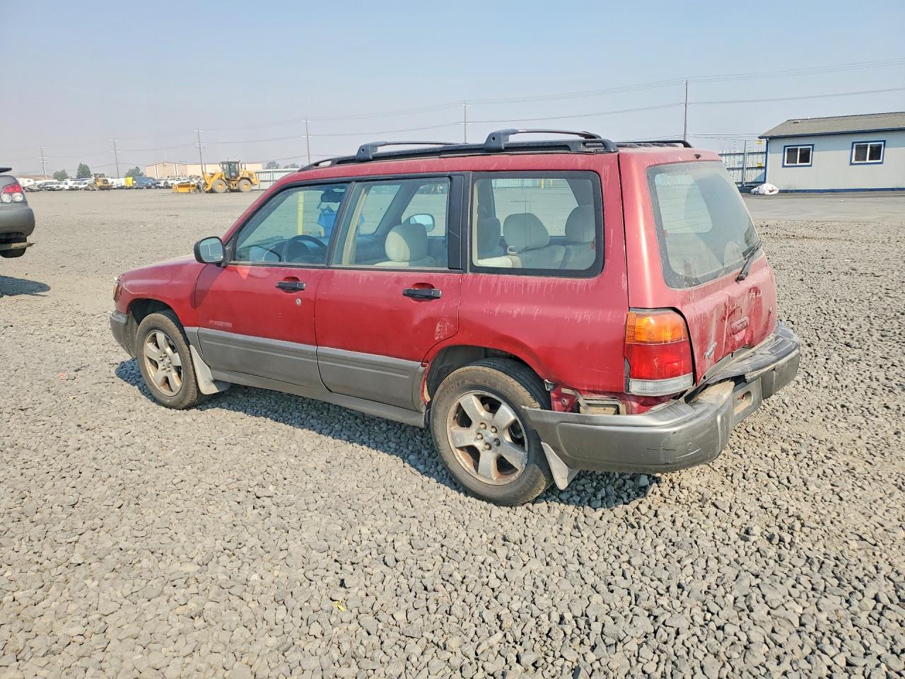 1999 Subaru Forester S Red vin: JF1SF6559XH723247