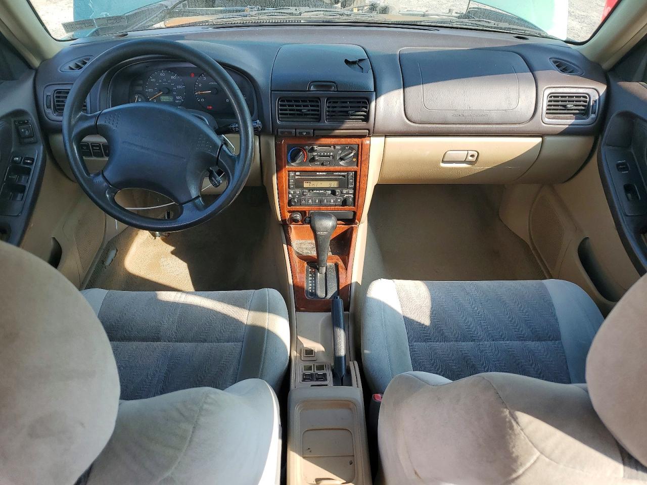 1999 Subaru Forester S Green vin: JF1SF6559XH730022