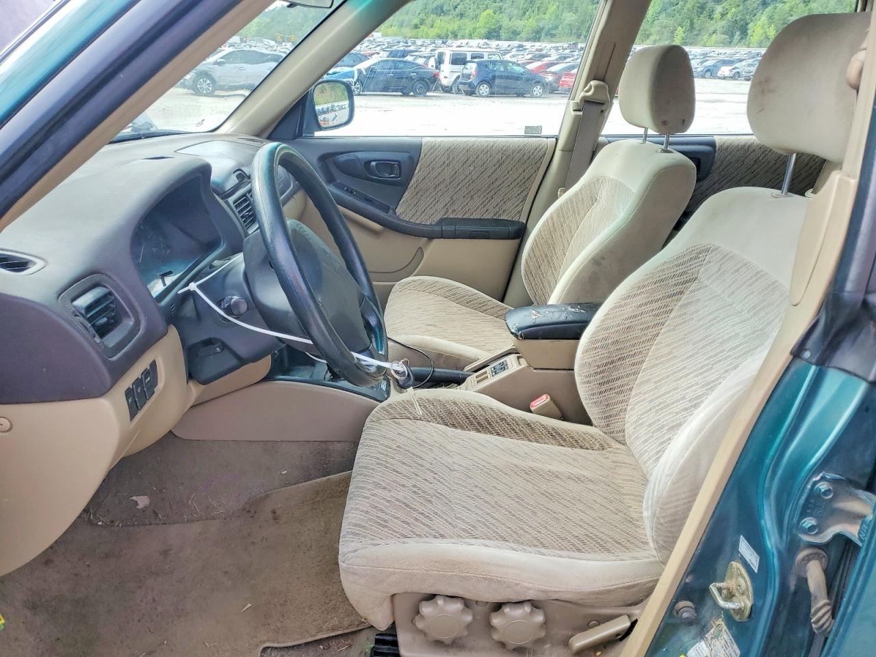 1999 Subaru Forester S Зеленый vin: JF1SF6559XH732675