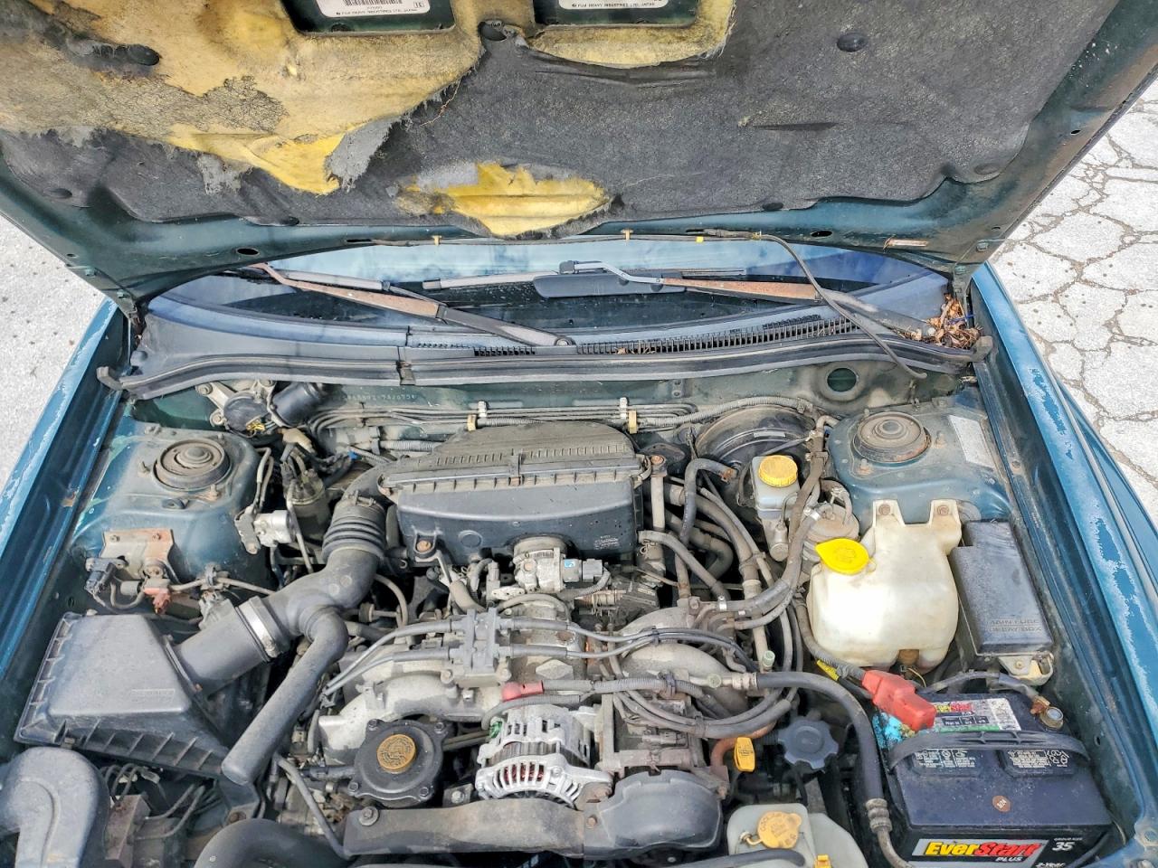1999 Subaru Forester S Зеленый vin: JF1SF6559XH732675
