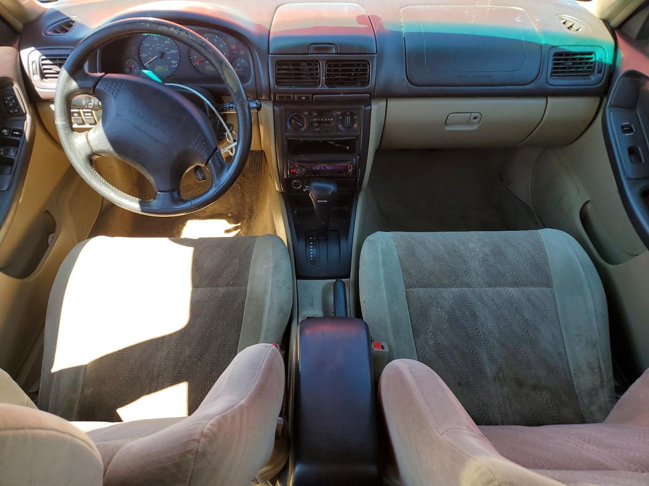 2001 Subaru Forester S Red vin: JF1SF65601H751518