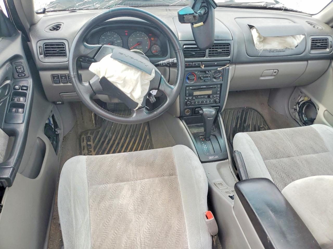 2002 Subaru Forester S White vin: JF1SF65632H709815