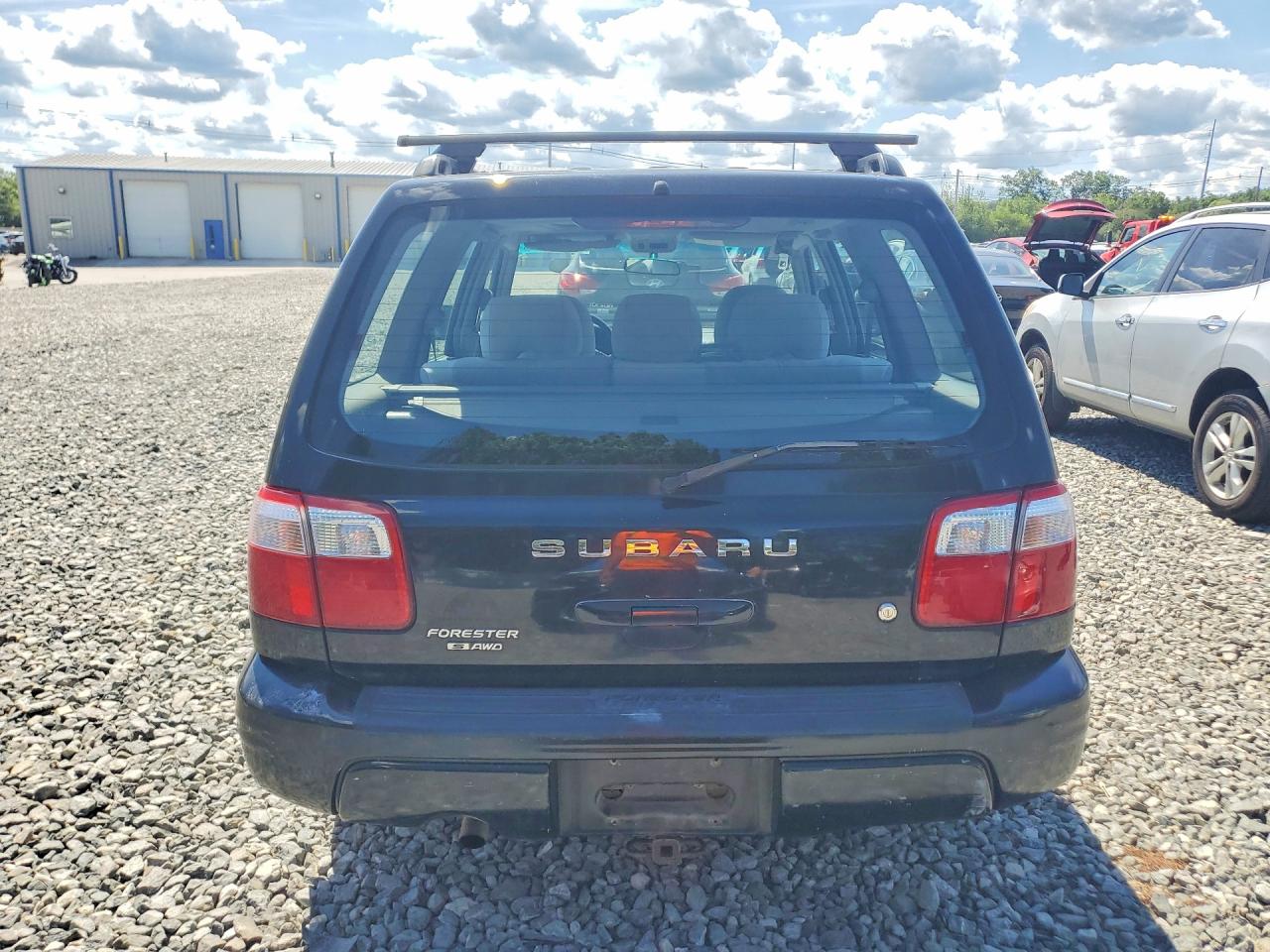2002 Subaru Forester S Black vin: JF1SF65632H733046