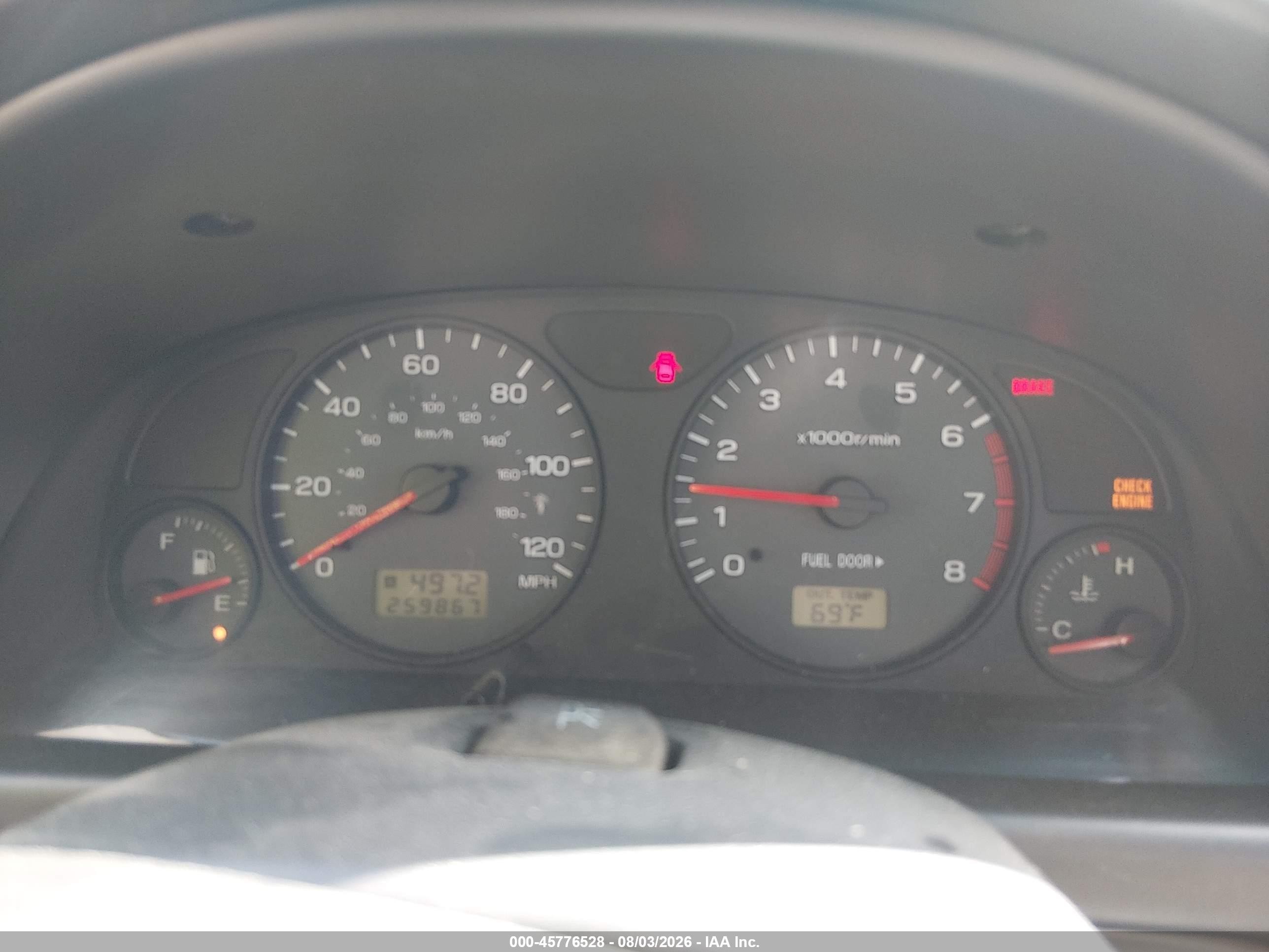 2001 Subaru Forester S White vin: JF1SF65641H705738