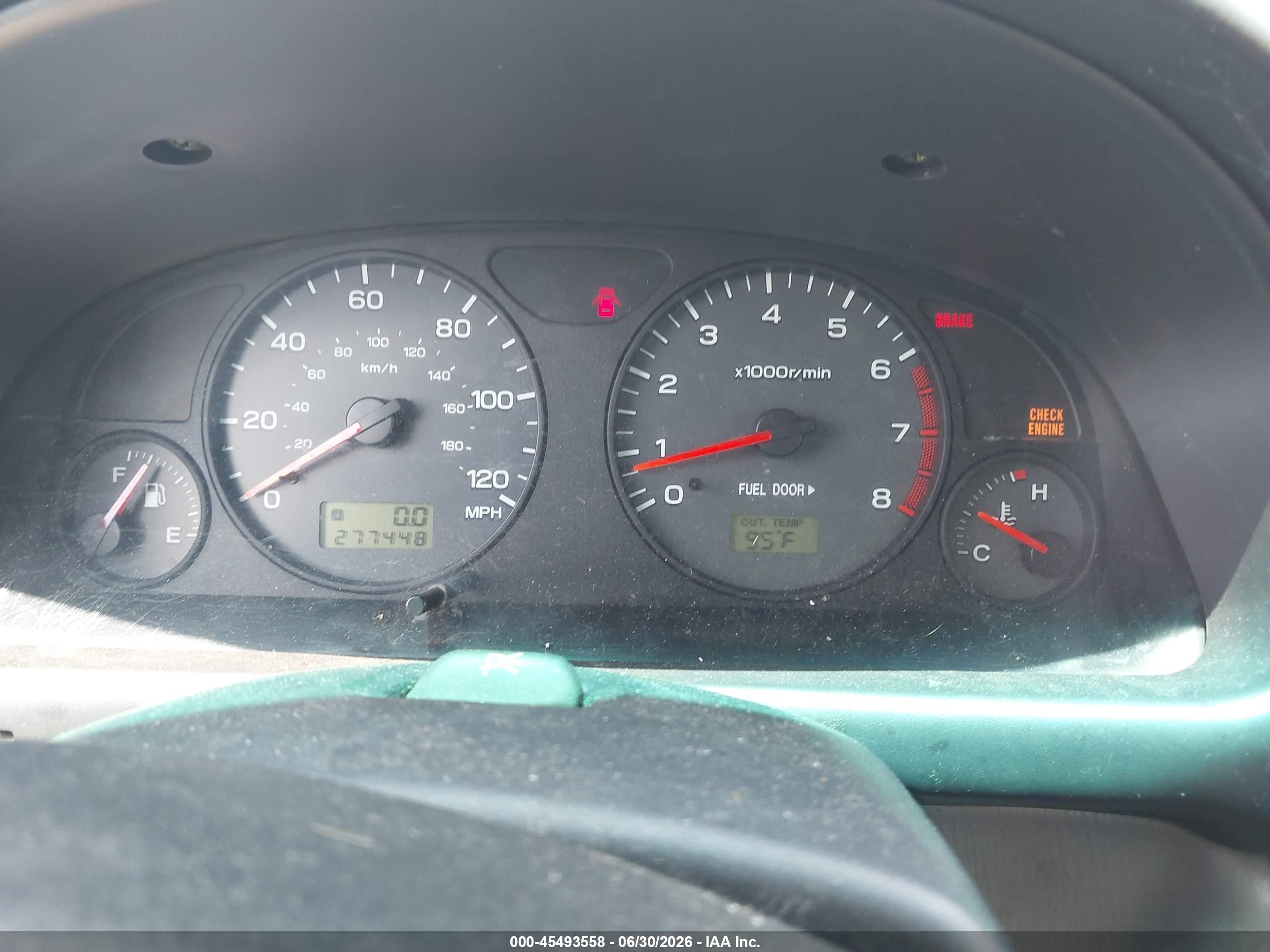 2002 Subaru Forester S Black vin: JF1SF65642G700210