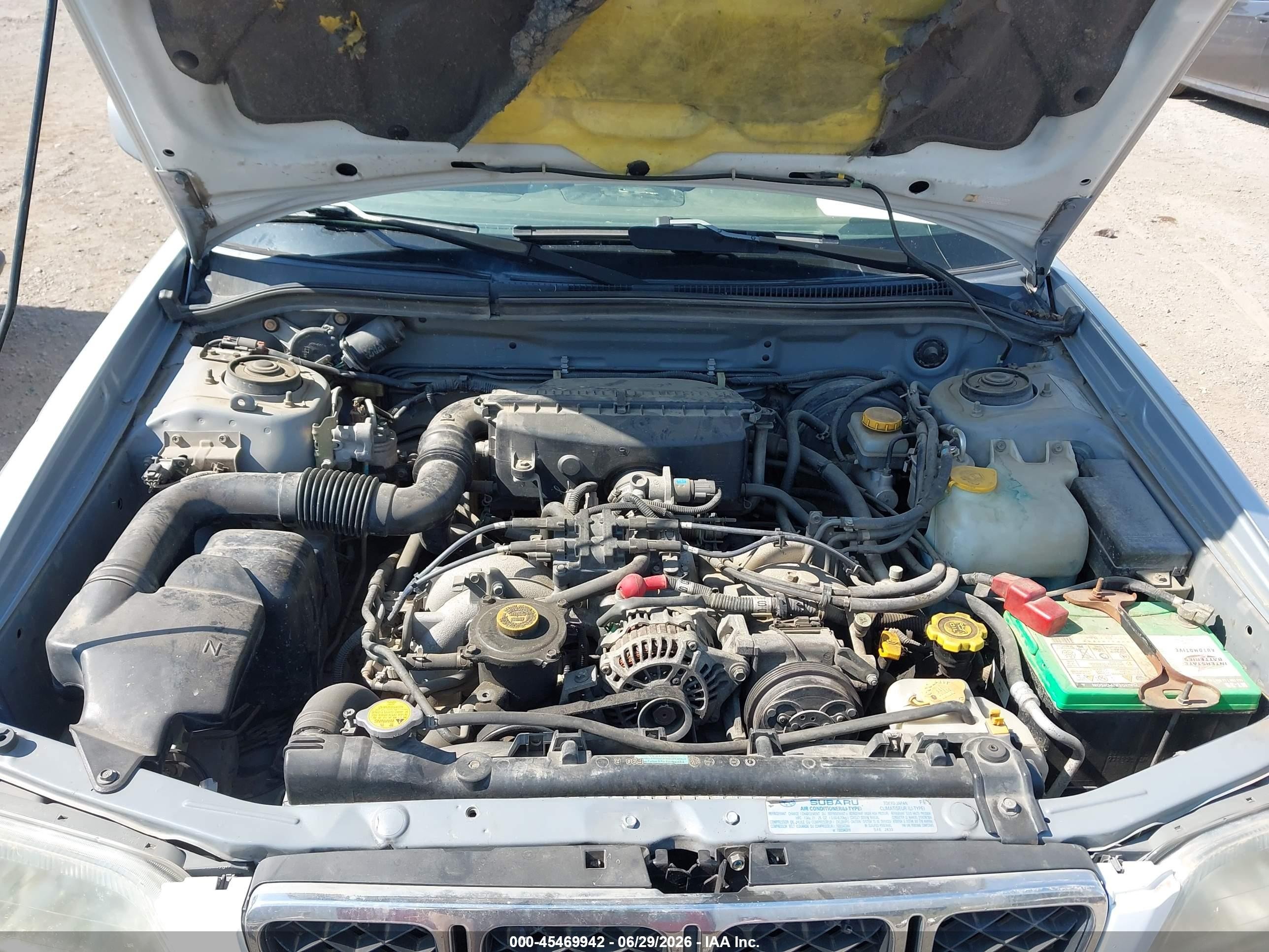 2002 Subaru Forester S Silver vin: JF1SF65672H735530