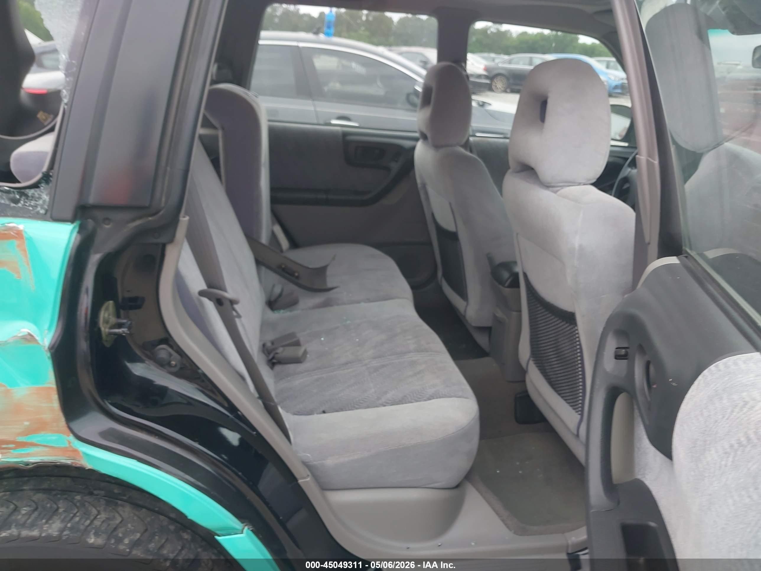 2002 Subaru Forester S Бирюзовый vin: JF1SF65672H738184