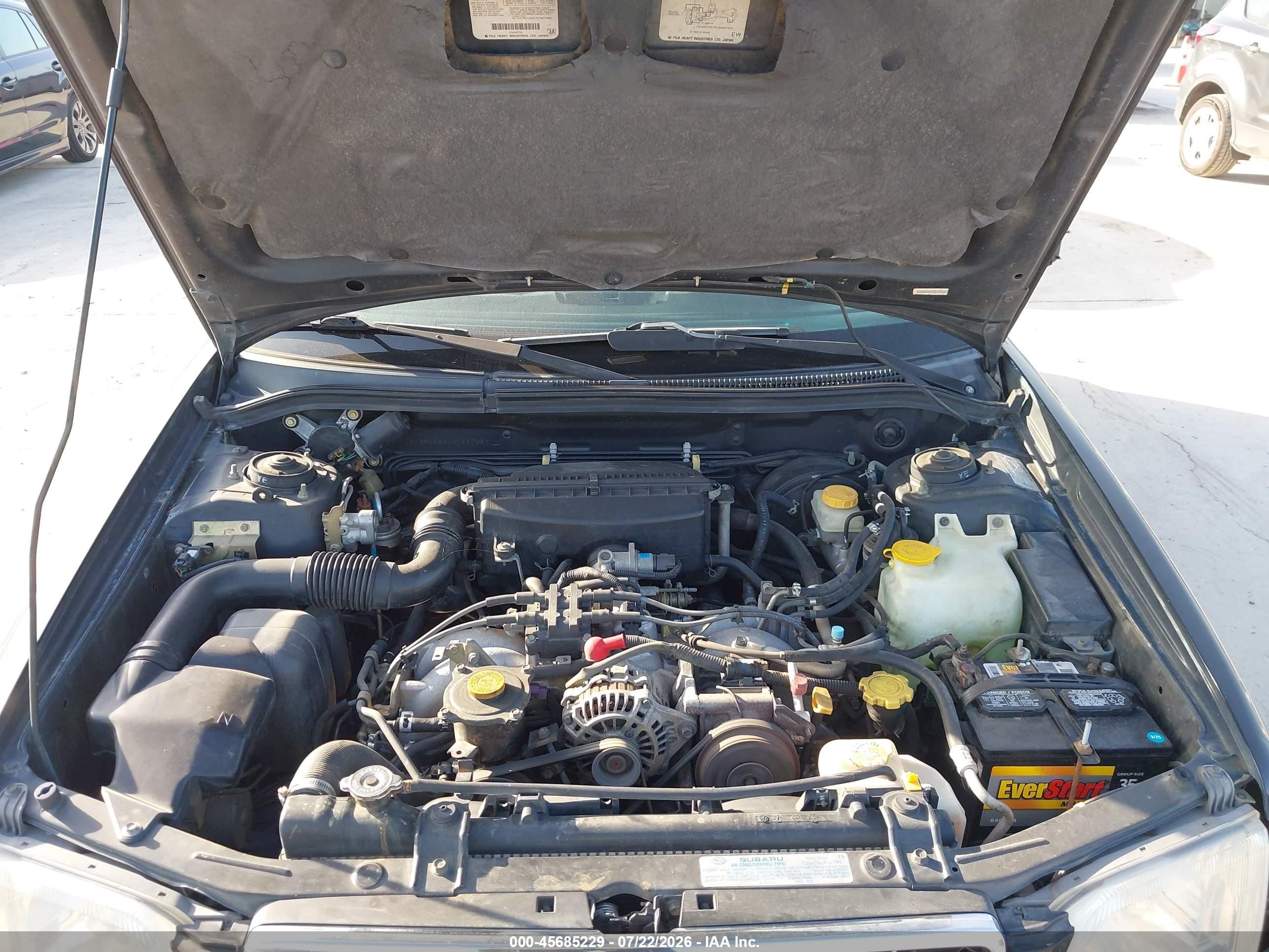 2001 Subaru Forester S Black vin: JF1SF65681H746728
