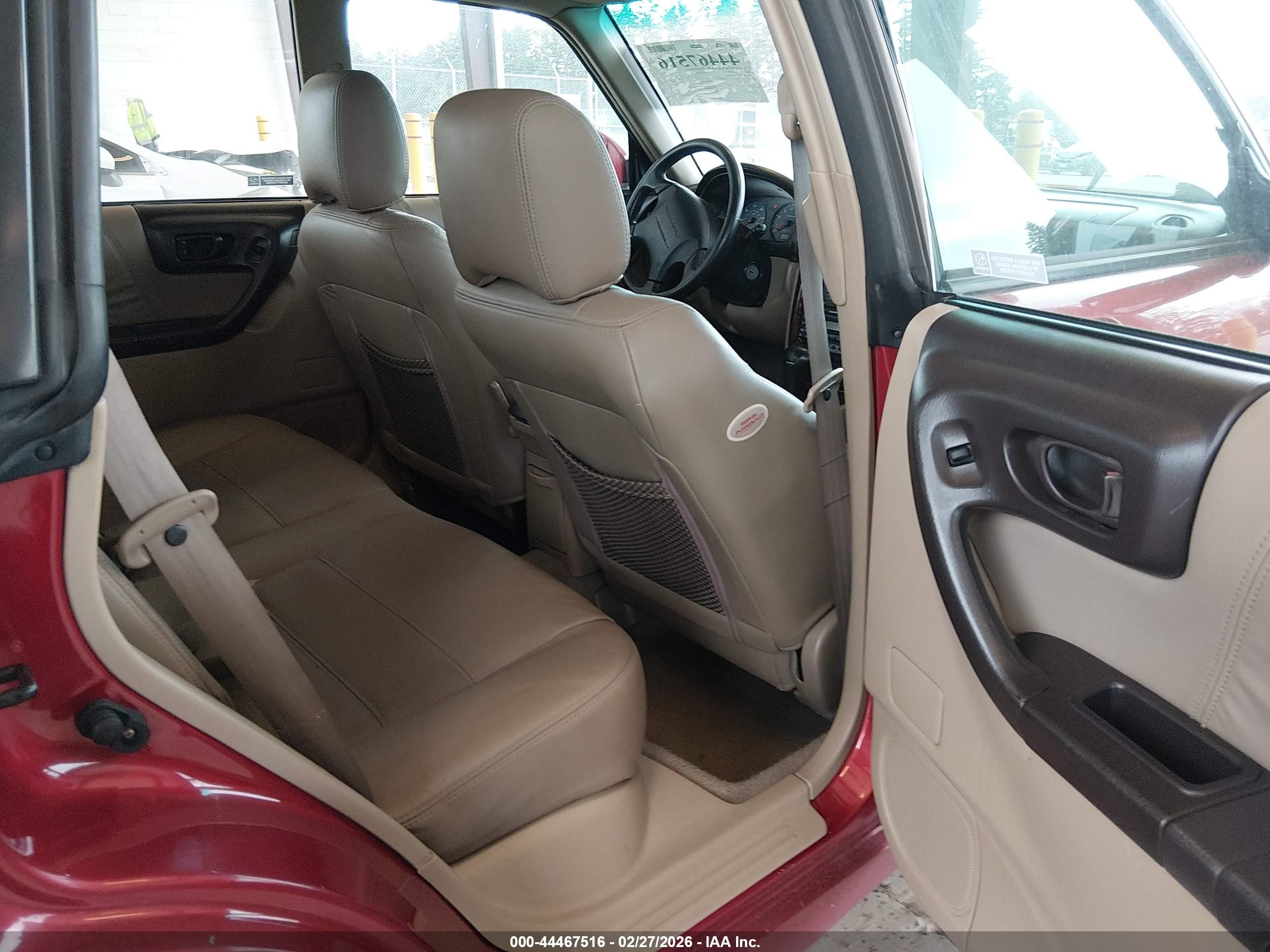 2002 Subaru Forester S Red vin: JF1SF65682H749369