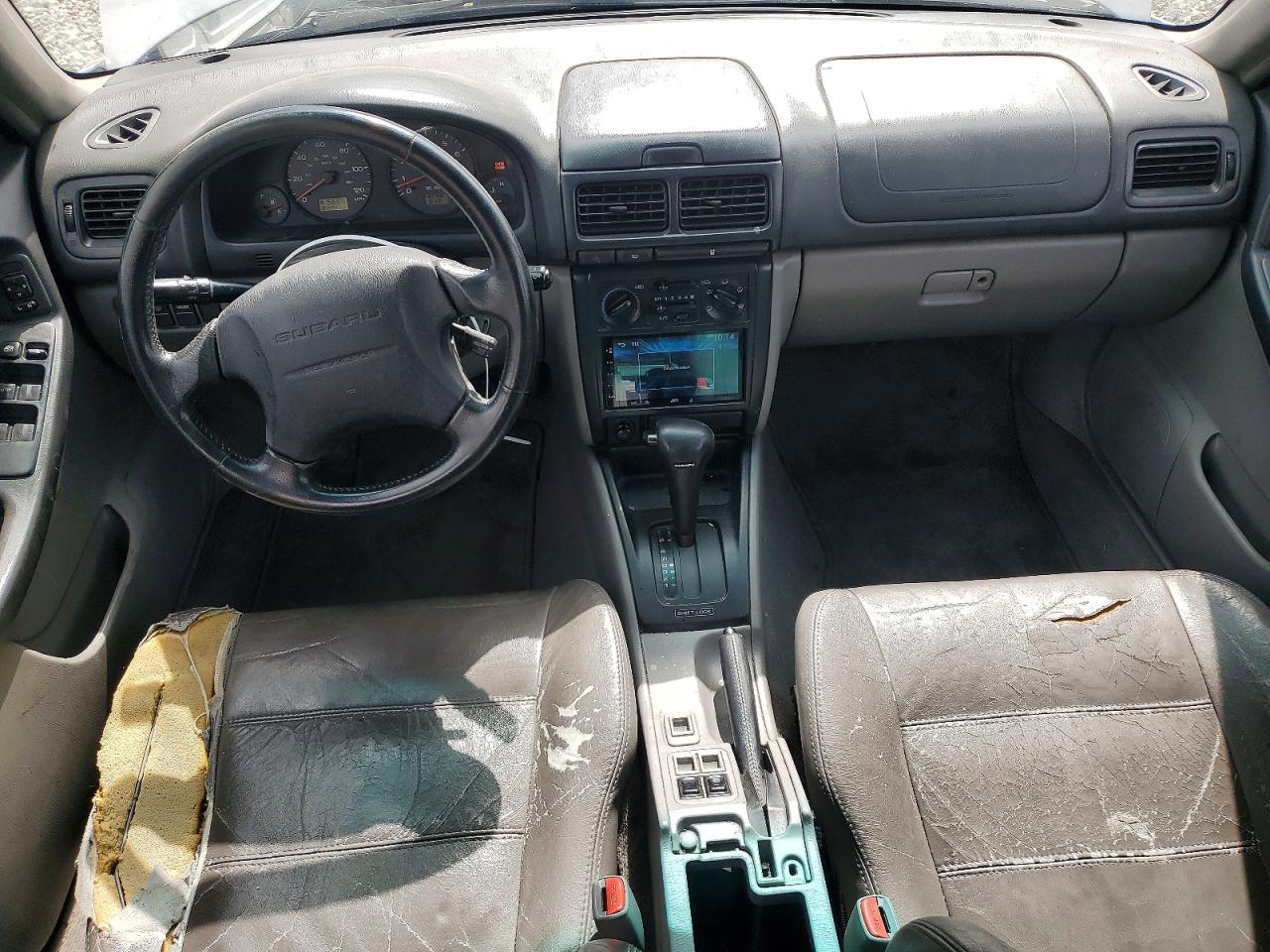 2002 Subaru Forester S Silver vin: JF1SF656X2H719550
