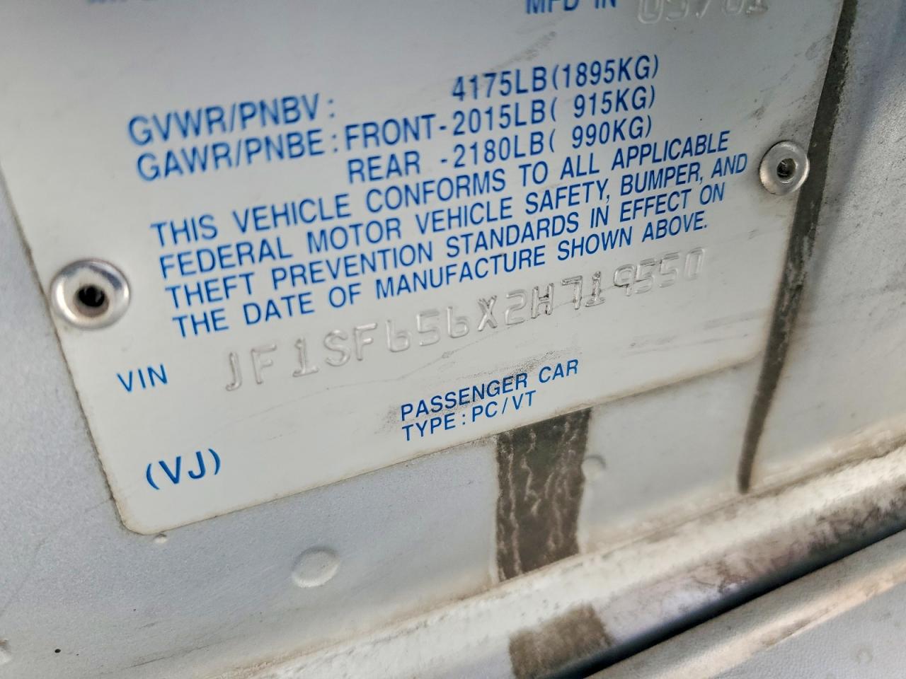 2002 Subaru Forester S Silver vin: JF1SF656X2H719550