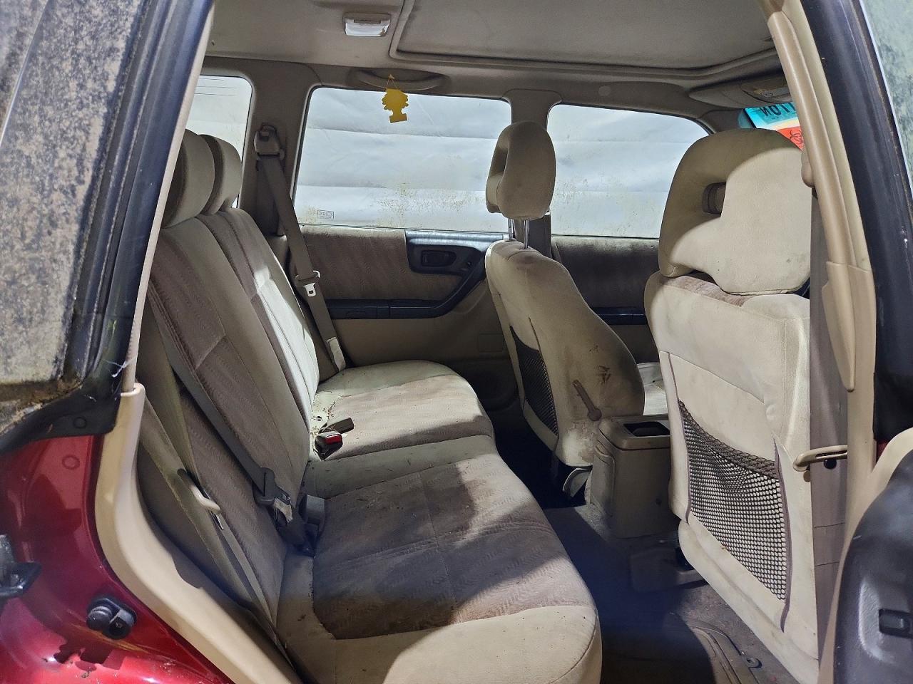 2002 Subaru Forester S Red vin: JF1SF656X2H730399
