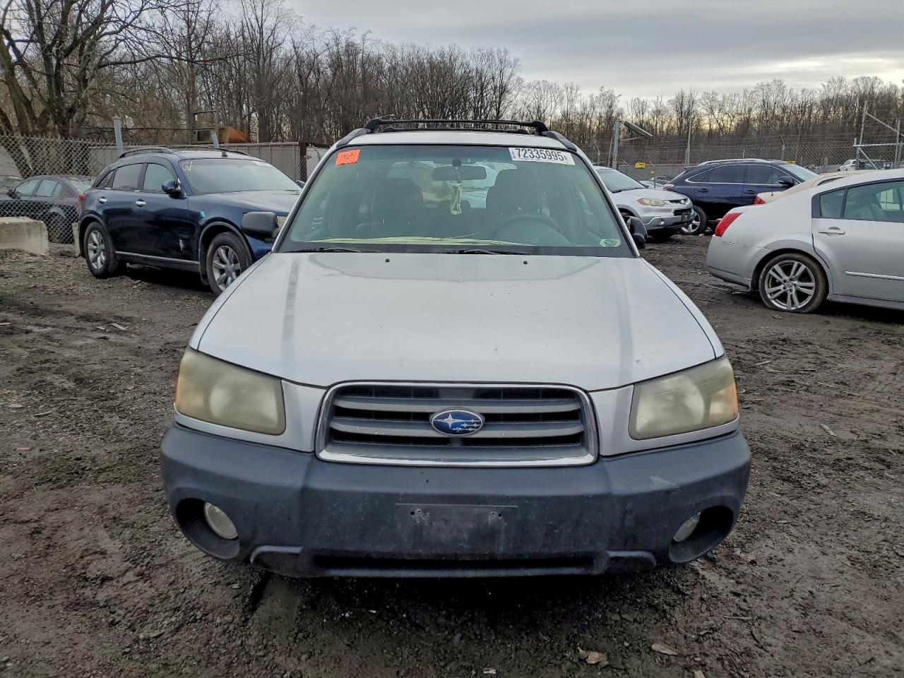 2003 Subaru Forester 2.5x Серебряный vin: JF1SG63603H701947