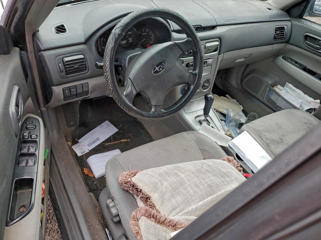 2003 Subaru Forester 2.5x Серебряный vin: JF1SG63603H701947