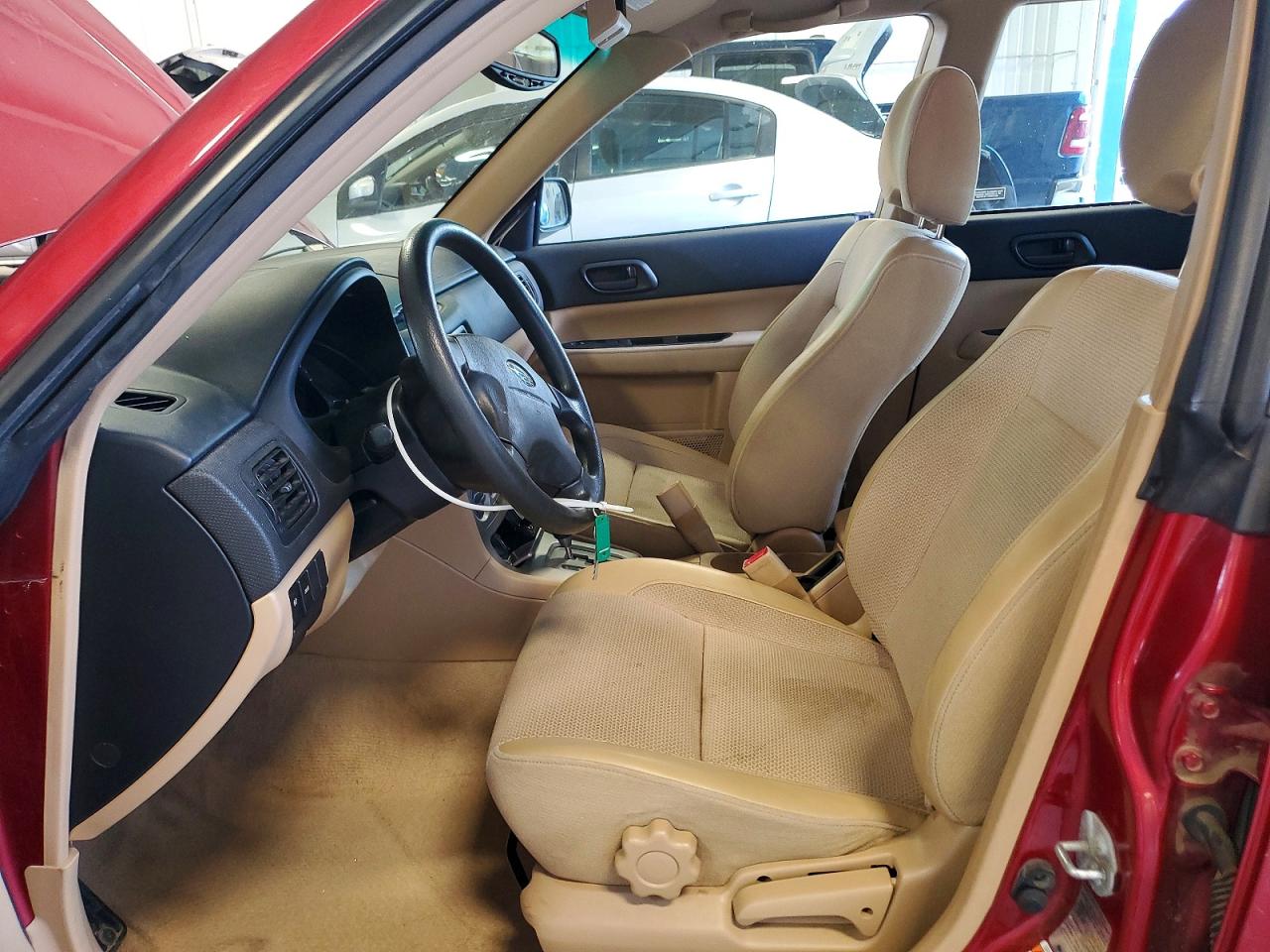 2003 Subaru Forester 2.5x Burgundy vin: JF1SG63603H742238