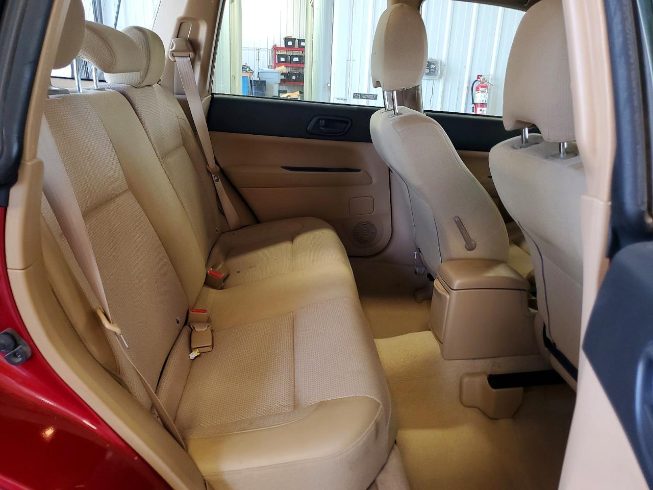 2003 Subaru Forester 2.5x Burgundy vin: JF1SG63603H742238