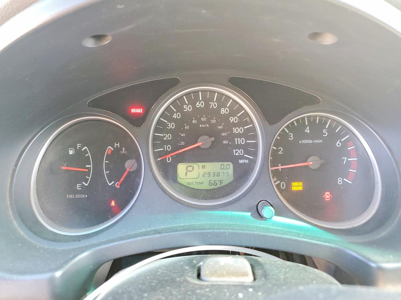 2005 Subaru Forester 2.5x Silver vin: JF1SG63605H730643