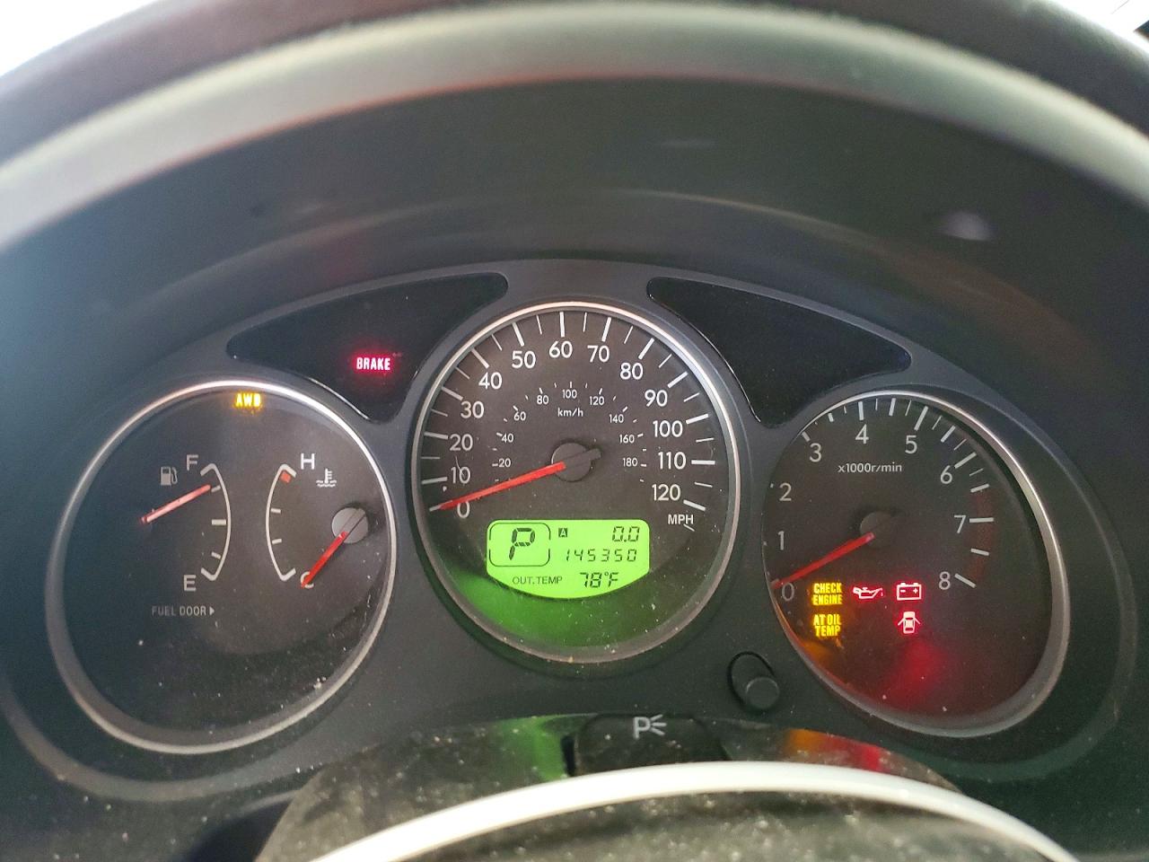 2007 Subaru Forester 2.5x Silver vin: JF1SG63607H711044