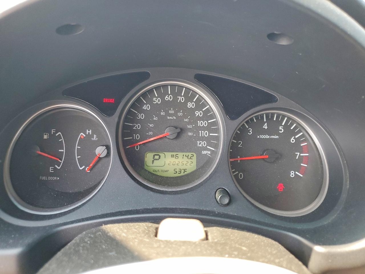 2007 Subaru Forester 2.5x Gray vin: JF1SG63607H735019