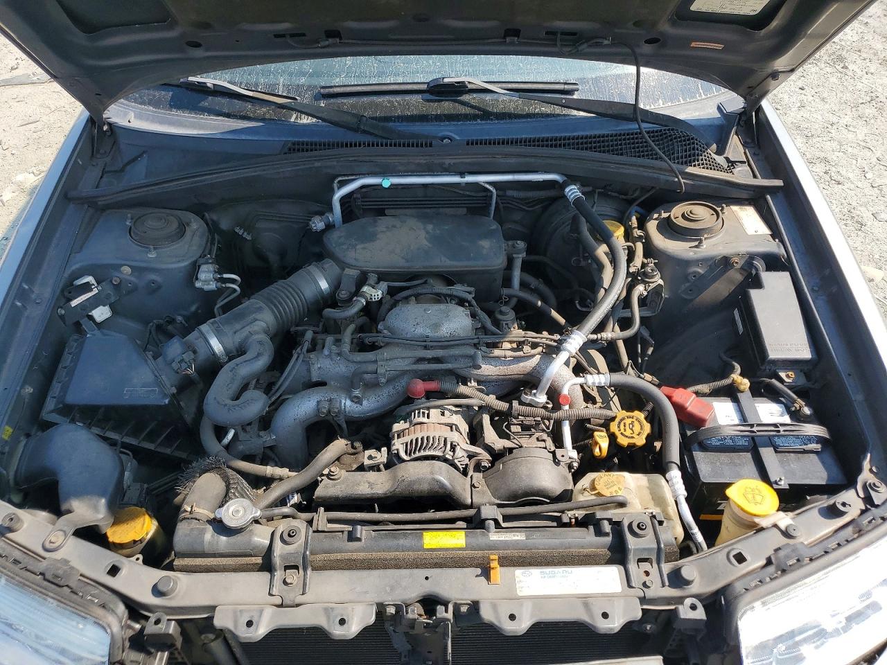 2007 Subaru Forester 2.5x Gray vin: JF1SG63607H735019