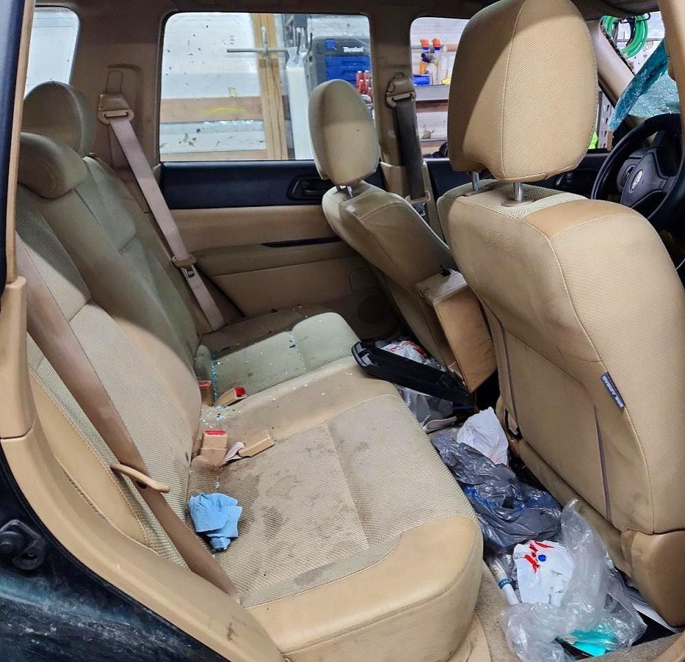 2005 Subaru Forester 2.5x Зеленый vin: JF1SG63615H737939