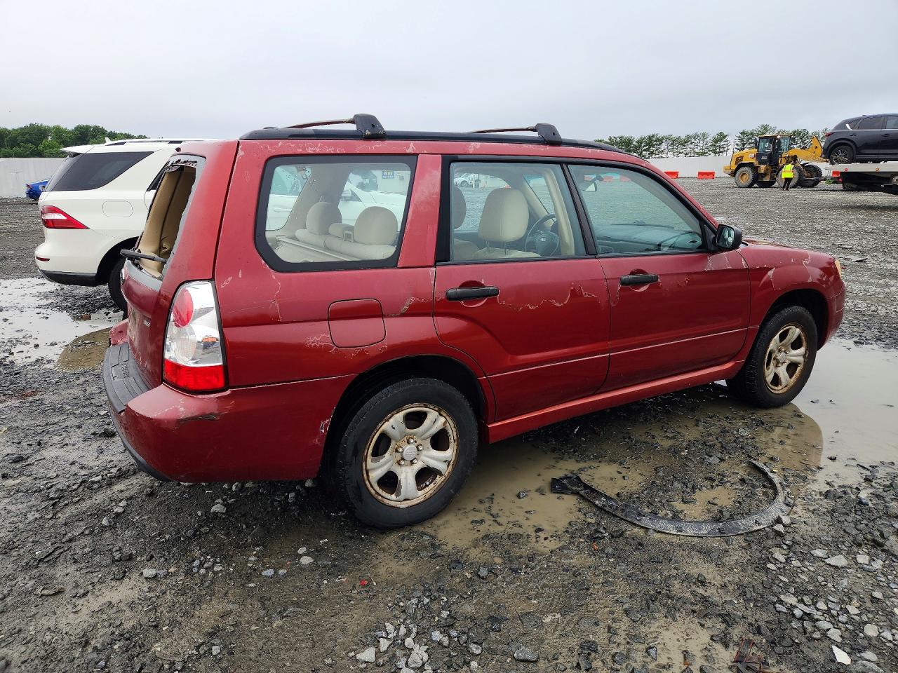 2006 Subaru Forester 2.5x Red vin: JF1SG63616H712007