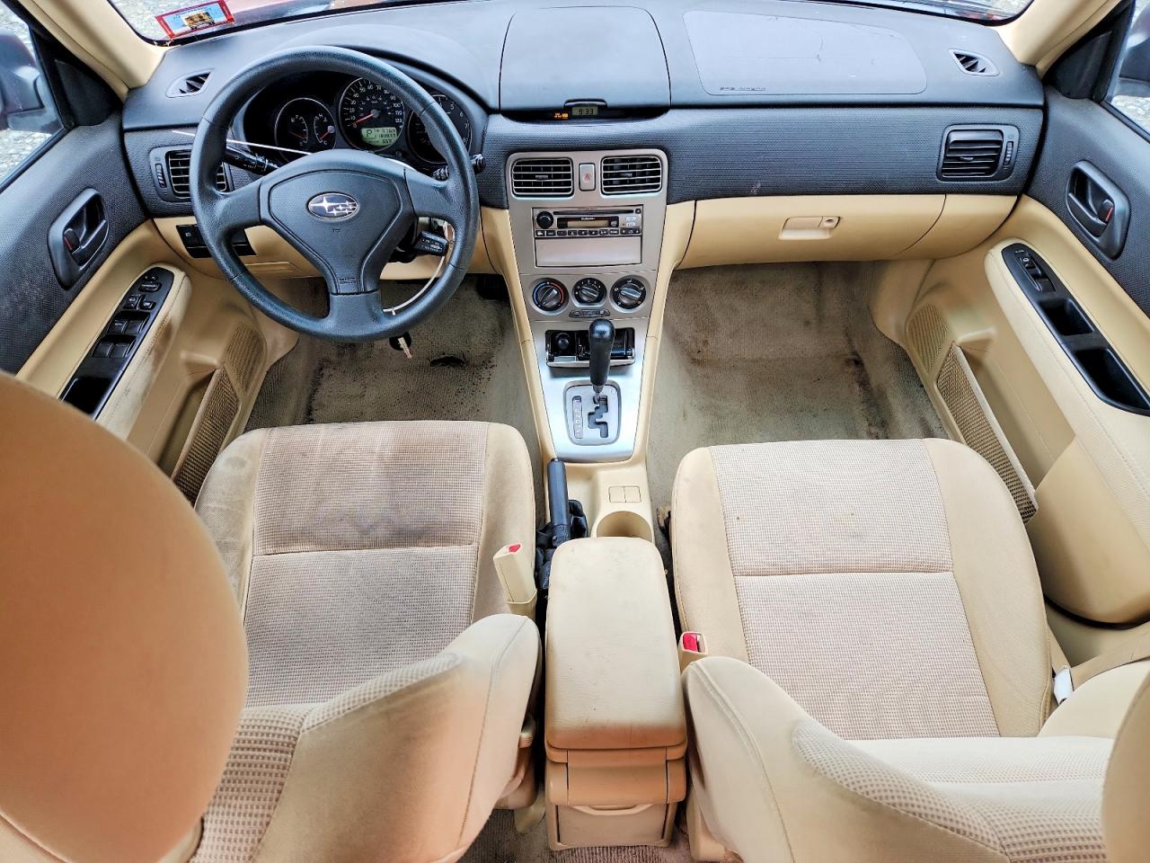 2006 Subaru Forester 2.5x Red vin: JF1SG63616H712007