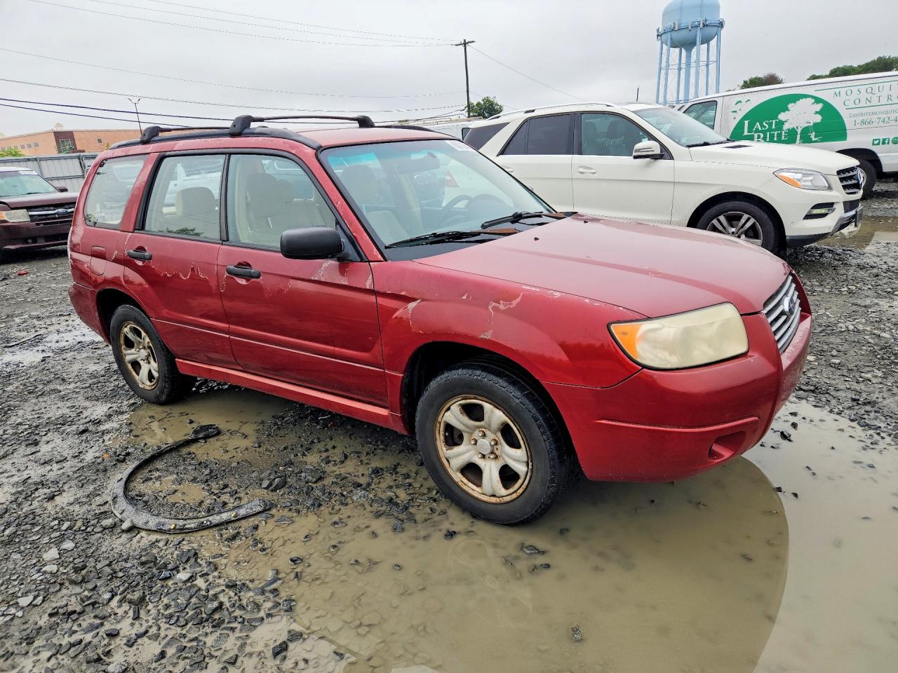 2006 Subaru Forester 2.5x Red vin: JF1SG63616H712007