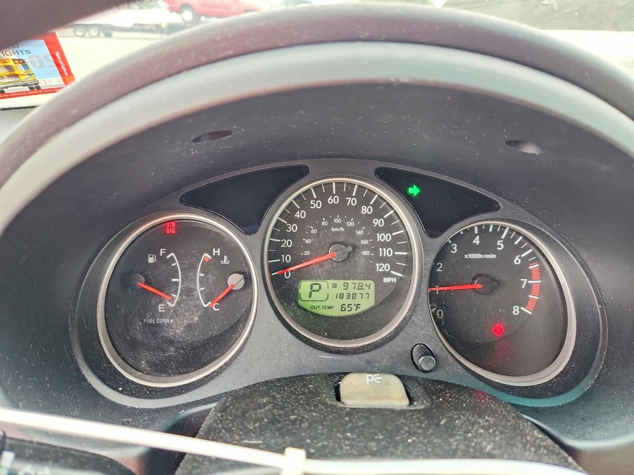 2006 Subaru Forester 2.5x Red vin: JF1SG63616H712007