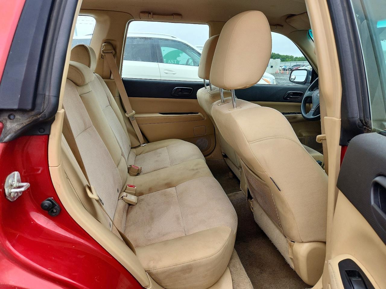 2006 Subaru Forester 2.5x Red vin: JF1SG63616H712007