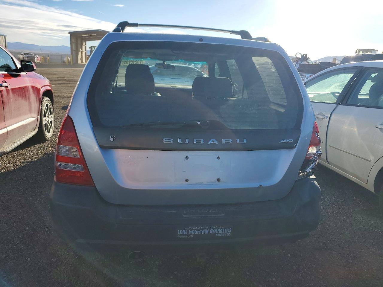 2003 Subaru Forester 2.5x Gray vin: JF1SG63633H723022