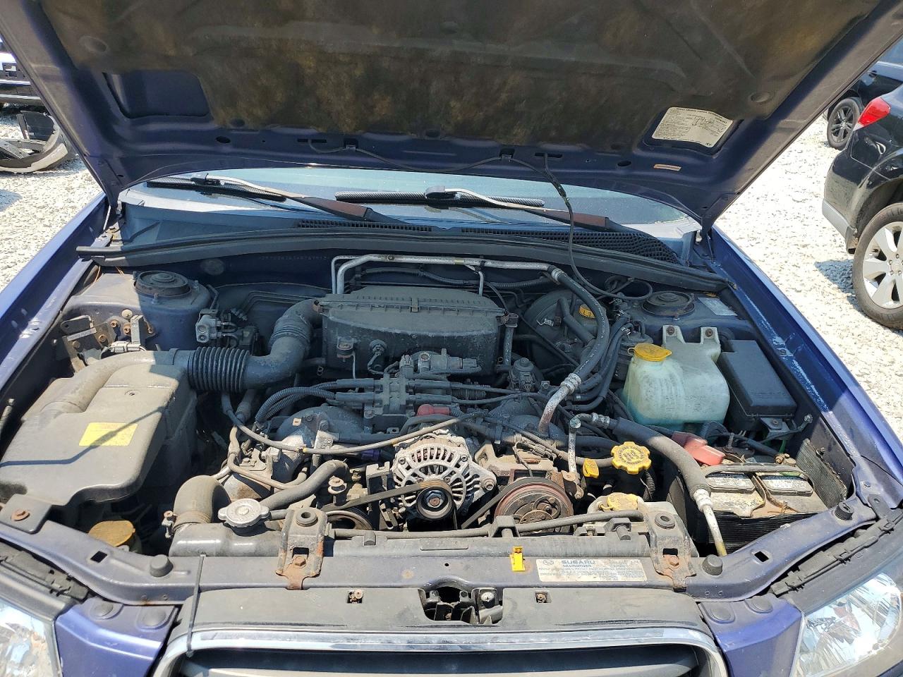 2004 Subaru Forester 2.5x Blue vin: JF1SG63634H767913