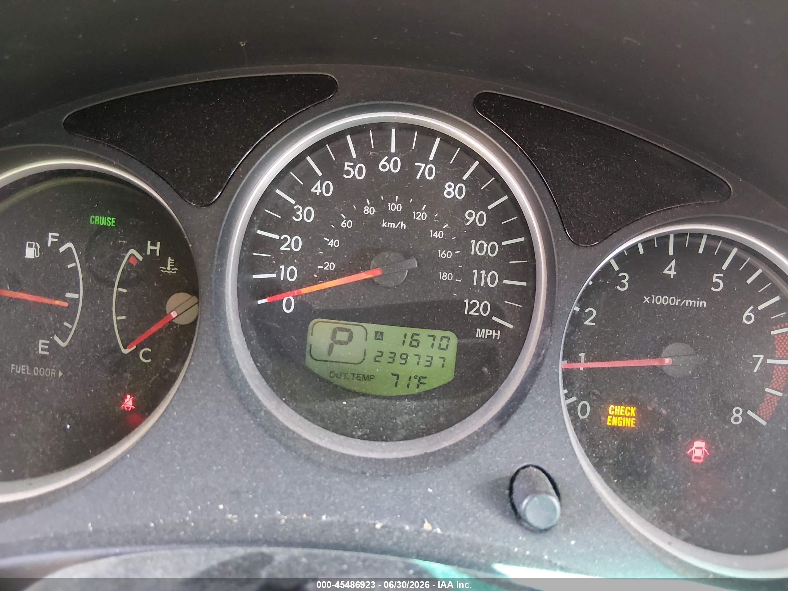 2006 Subaru Forester 2.5x Gray vin: JF1SG63636H708377