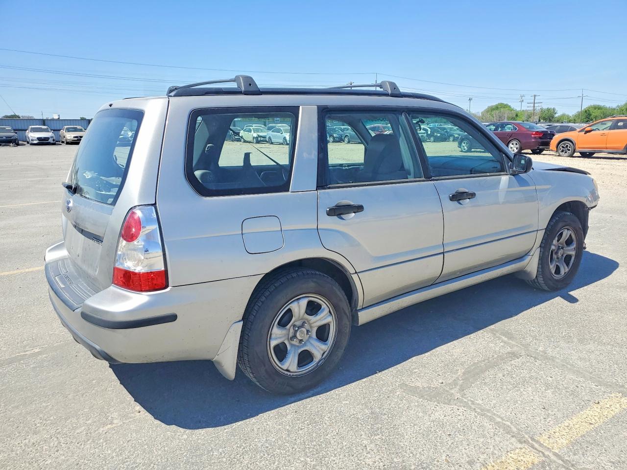2006 Subaru Forester 2.5x Серебряный vin: JF1SG63636H754906
